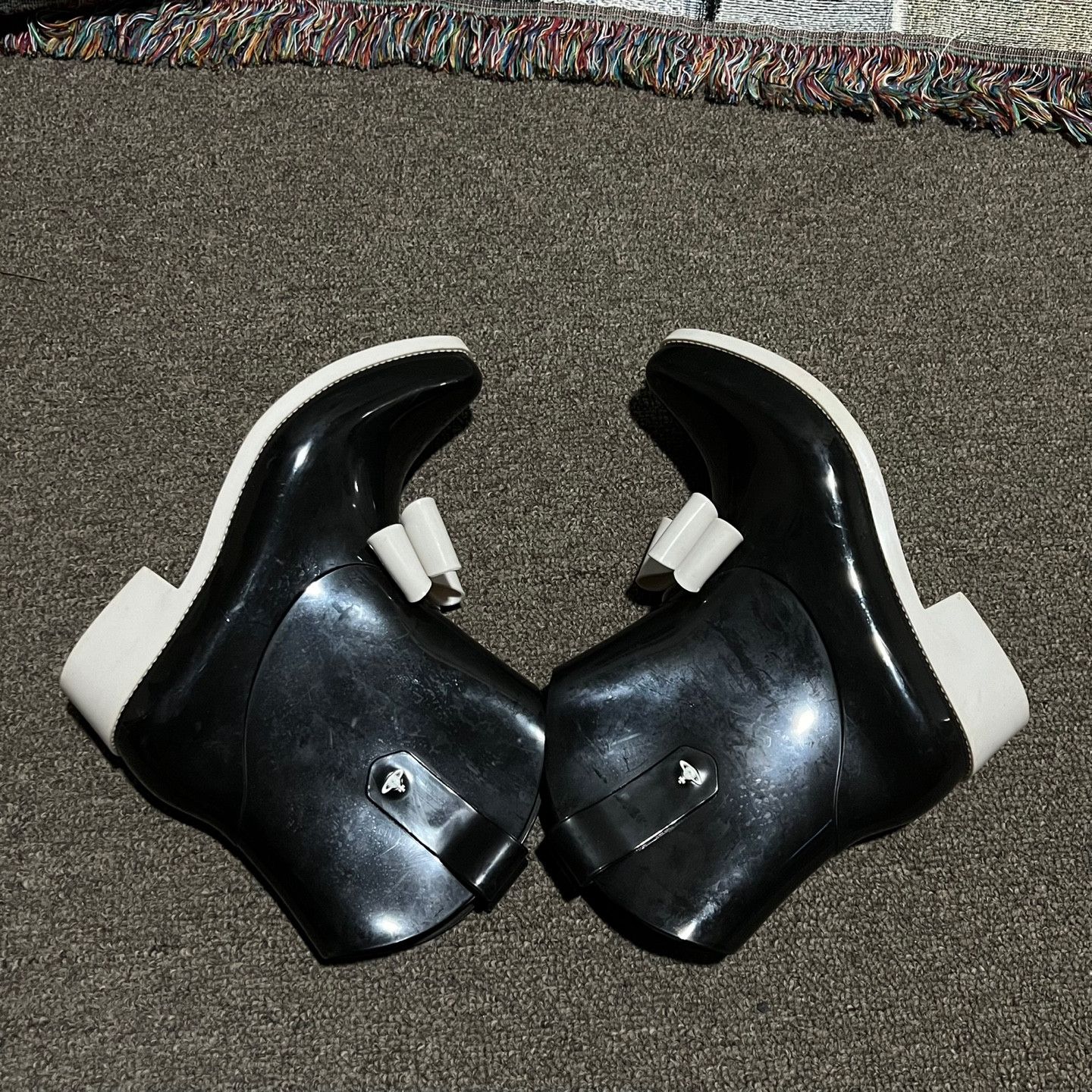 Melissa × Vivienne Westwood (SOLD OUT)VIVIENNE WESTWOOD X MELISSA Ribbon Rain Boots 39 Size US 9 / IT 39 - 5 Thumbnail