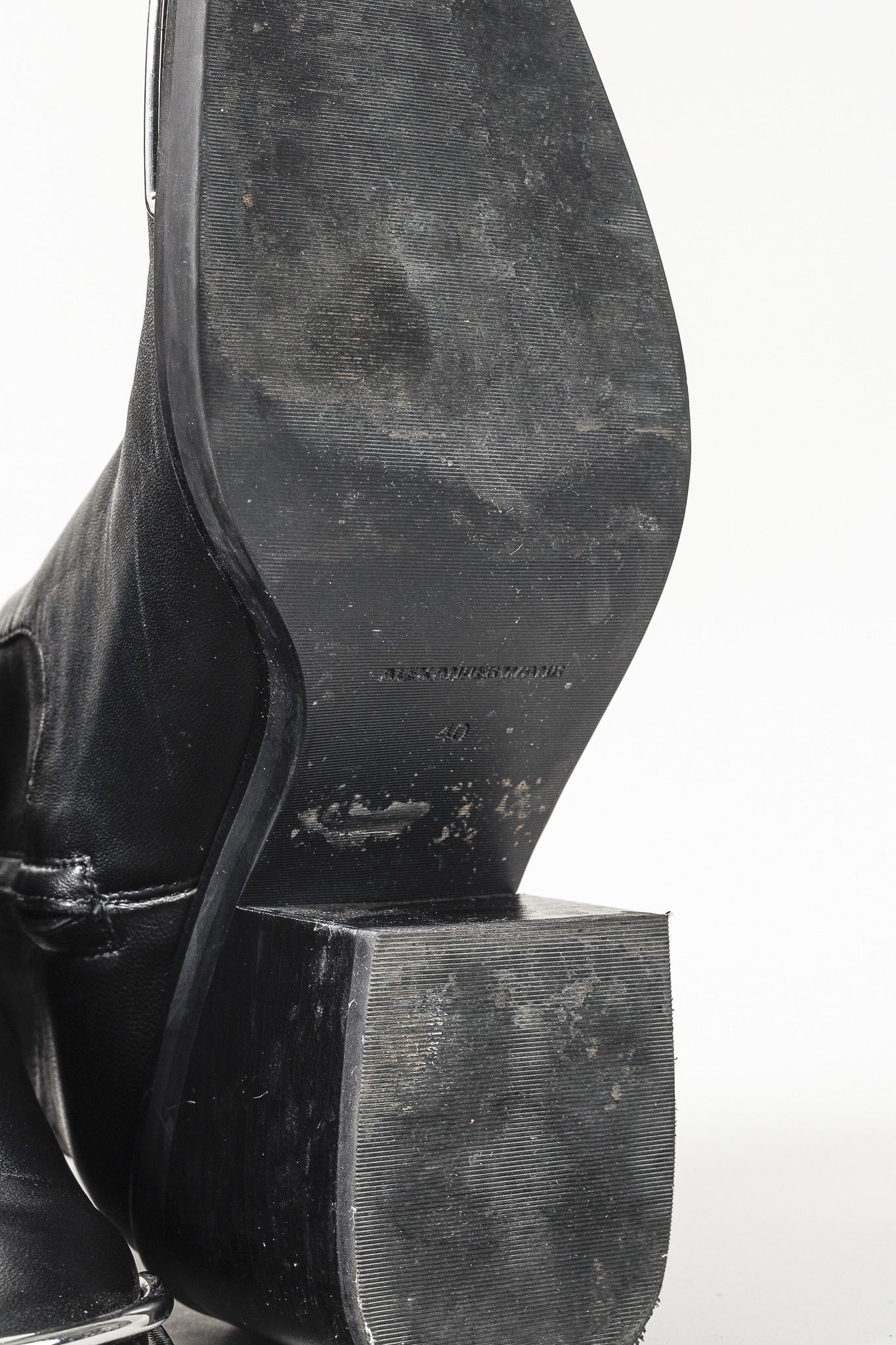 Alexander Wang Alexander Wang Hailey Black Stretch Nappa Halo Boots Size US 9.5 / IT 39.5 - 5 Thumbnail