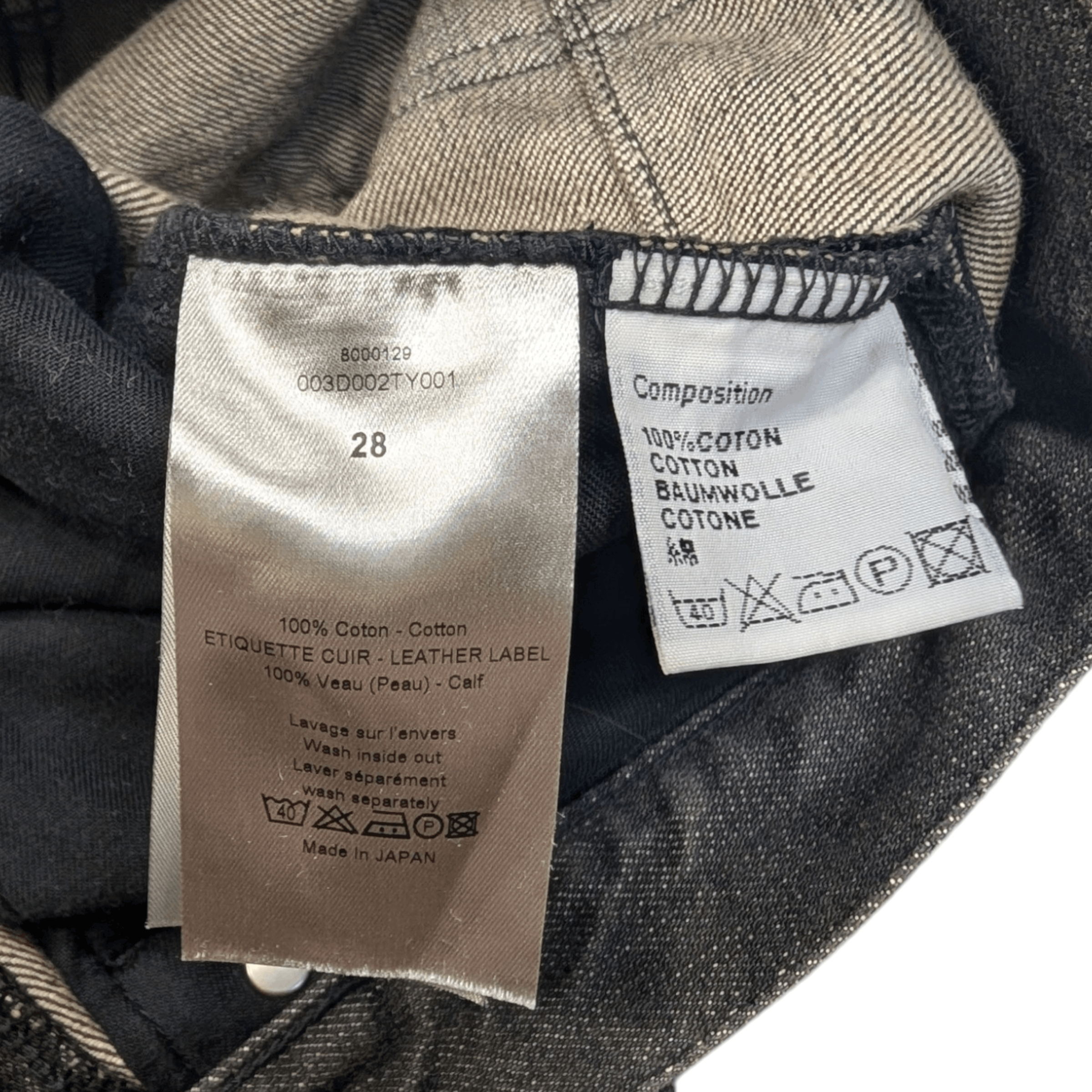 Dior × Hedi Slimane Dior Homme Hedi Slimane Whiskered Clawmark Jeans Size US 28 / EU 44 - 10 Thumbnail