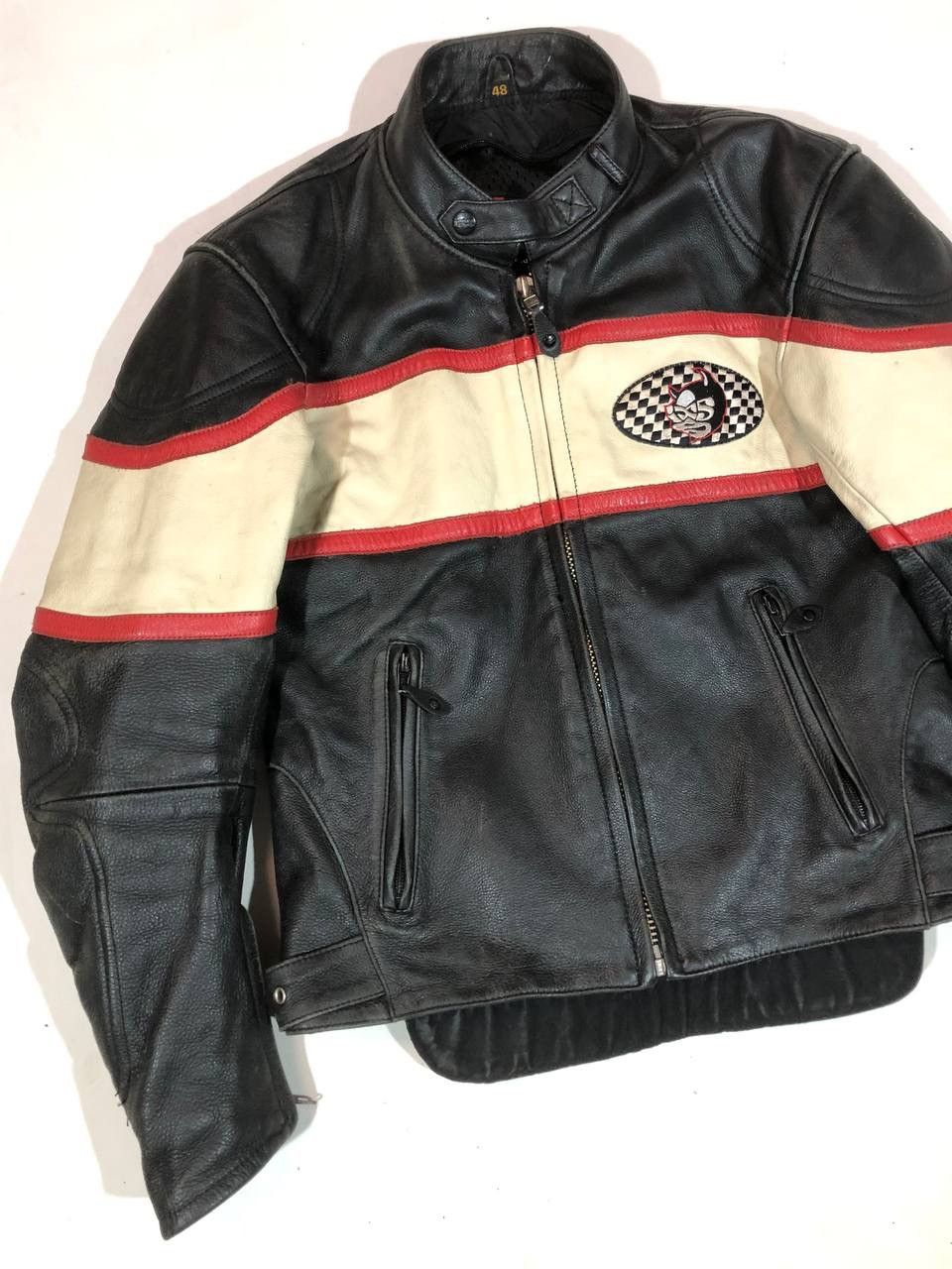 Other IXS Moto Leather Jacket Racing Vintage Size US S / EU 44-46 / 1 - 4 Thumbnail