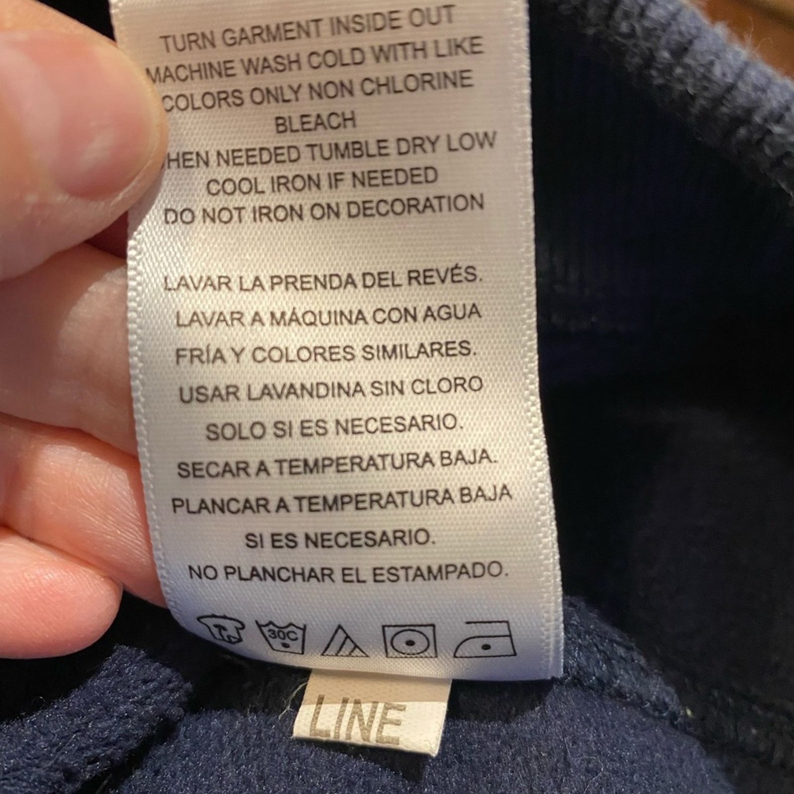 Champion Champion Navy Blue Size Medium Sweatshirt with Patch Logo Size US M / EU 48-50 / 2 - 6 Thumbnail