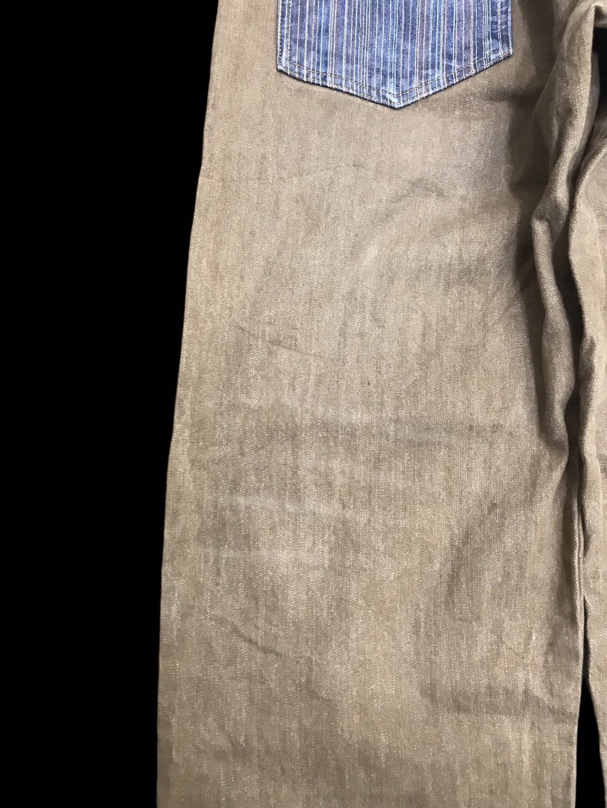 Japanese Brand 💥BAGGY💥ARCHIVAL SOULBREAK STURDY BAGGY DENIM F379 Size US 31 - 14 Thumbnail