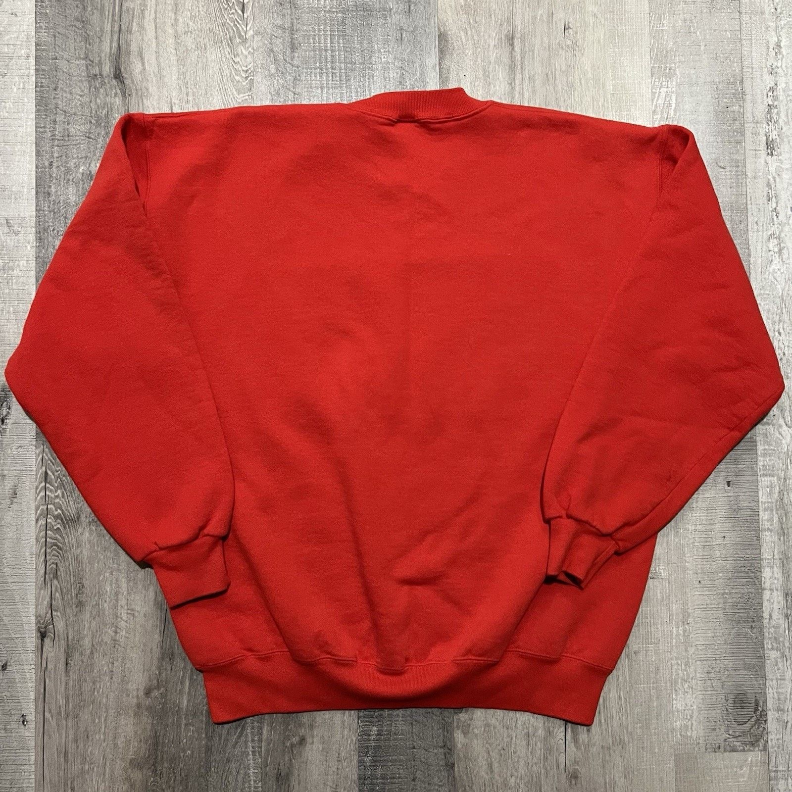 Russell Athletic VTG Nebraska Cornhuskers Russell 90s Red College Sweatshirt Size US XL / EU 56 / 4 - 3 Thumbnail