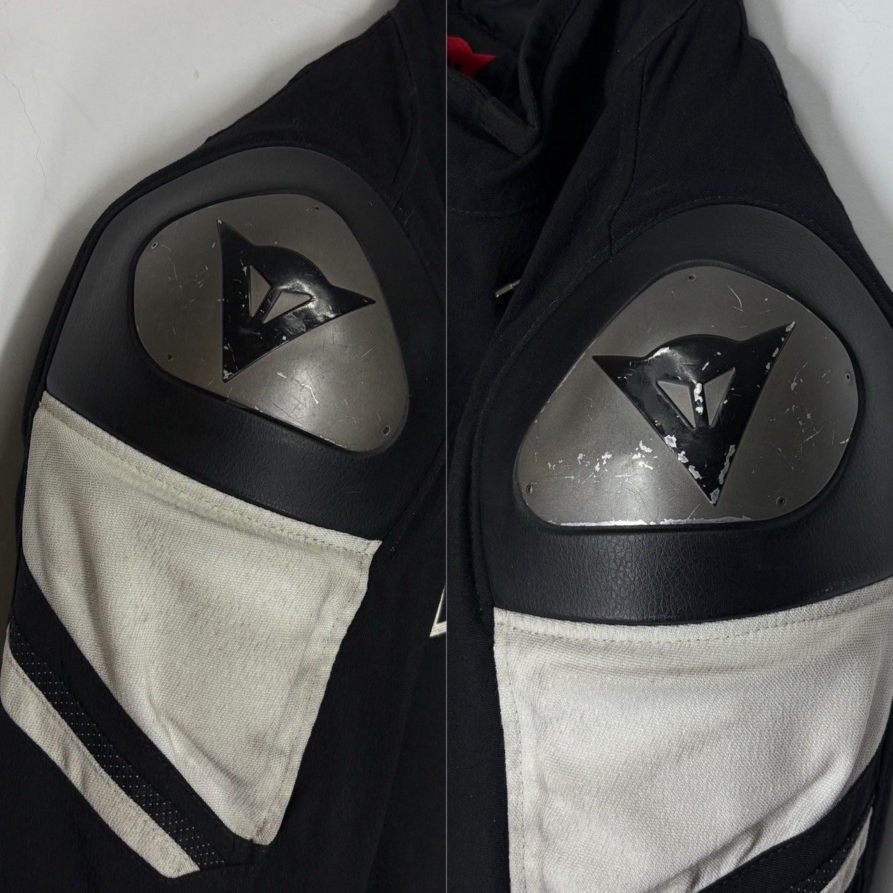 Dainese Dainese Racing 3 Waterproof Motorcycle Jacket Black White Size US L / EU 52-54 / 3 - 16 Thumbnail