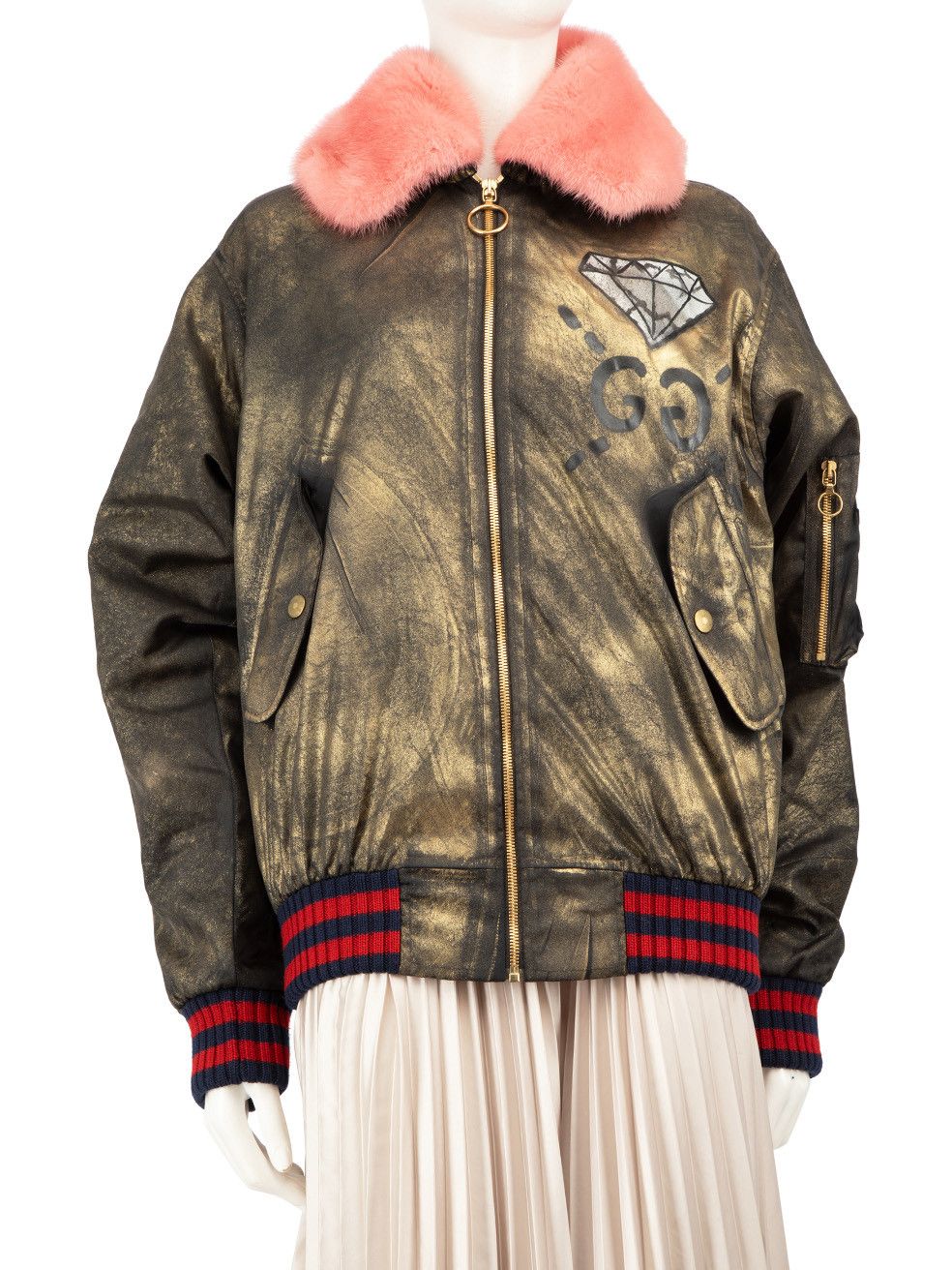 Guccighost bomber jacket online