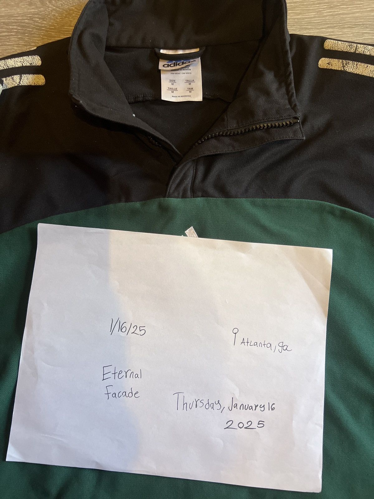 Adidas × Vintage 2003 Adidas Quarter Zip fleece Size US M / EU 48-50 / 2 - 8 Thumbnail