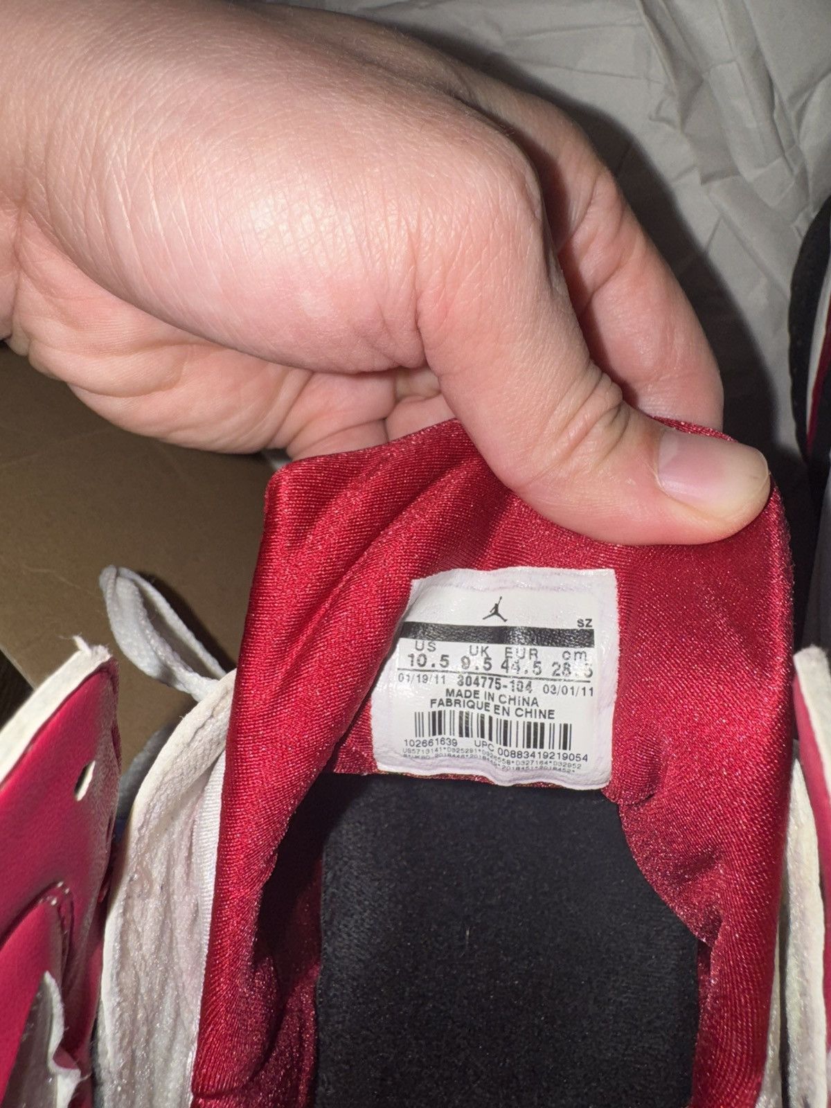 Jordan Brand Jordan 7 cardinals size 10.5 Size US 10.5 / EU 43-44 - 8 Thumbnail