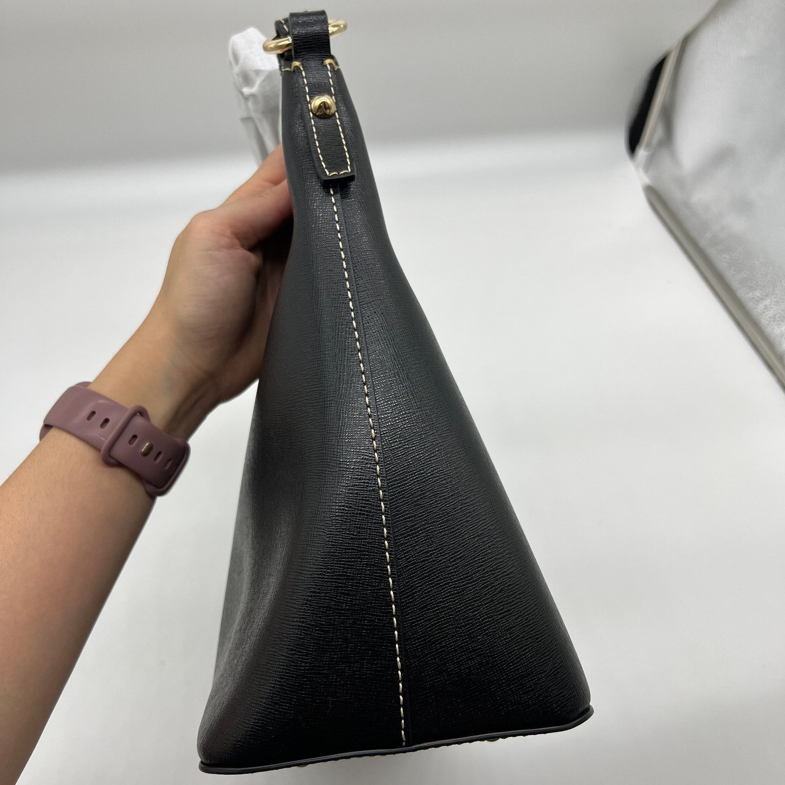 Dooney & Bourke Dooney & Bourke Saffiano Leather Handbags Hobo Bags Size ONE SIZE - 10 Thumbnail
