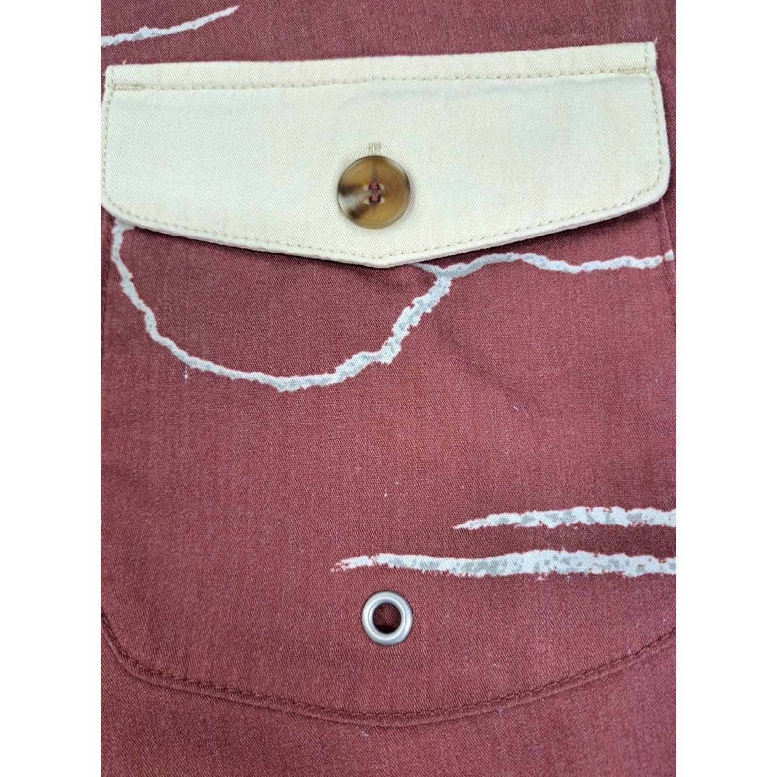 Vintage Rythym Men's Boardshorts Rustic 32 Back Pocket Drawstring 7in Regular Beach Casual Surf Shorts Size ONE SIZE - 7 Thumbnail