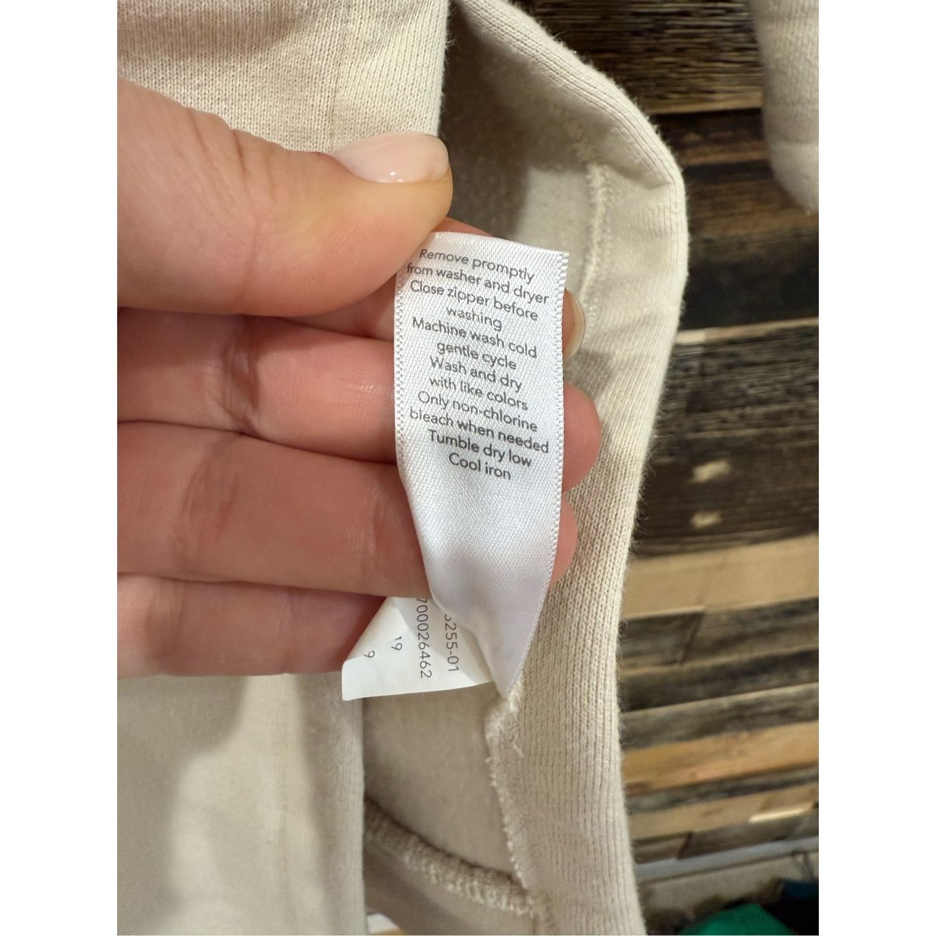 Athleta Athleta Duster Sweatshirt Hooded Coat Jacket Fleece Cream Wo Size XS / US 0-2 / IT 36-38 - 4 Thumbnail