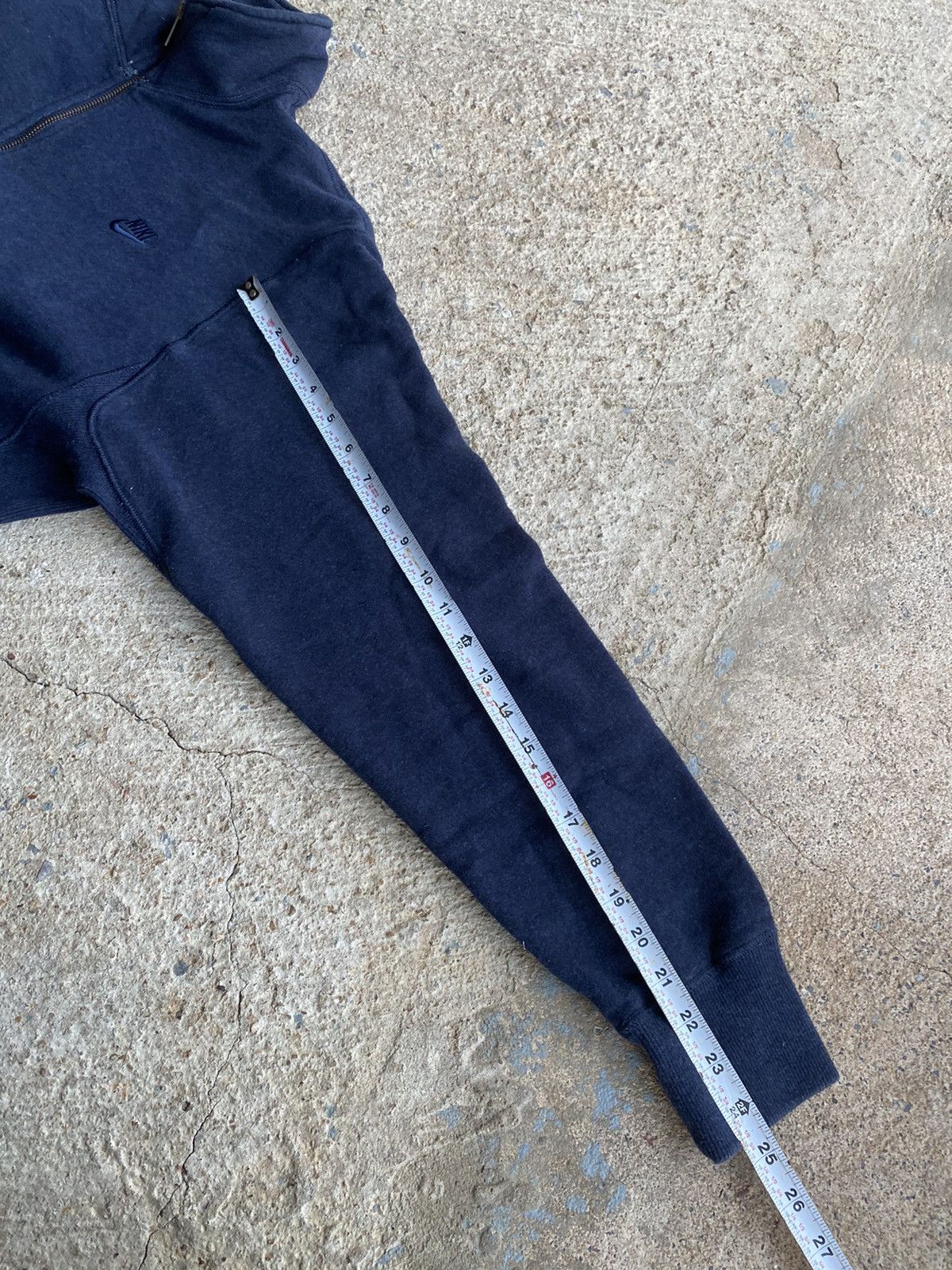 Nike × Vintage Vintage Y2K Nike Embroidered Swoosh Full Zip Sweatshirt Size US L / EU 52-54 / 3 - 12 Thumbnail
