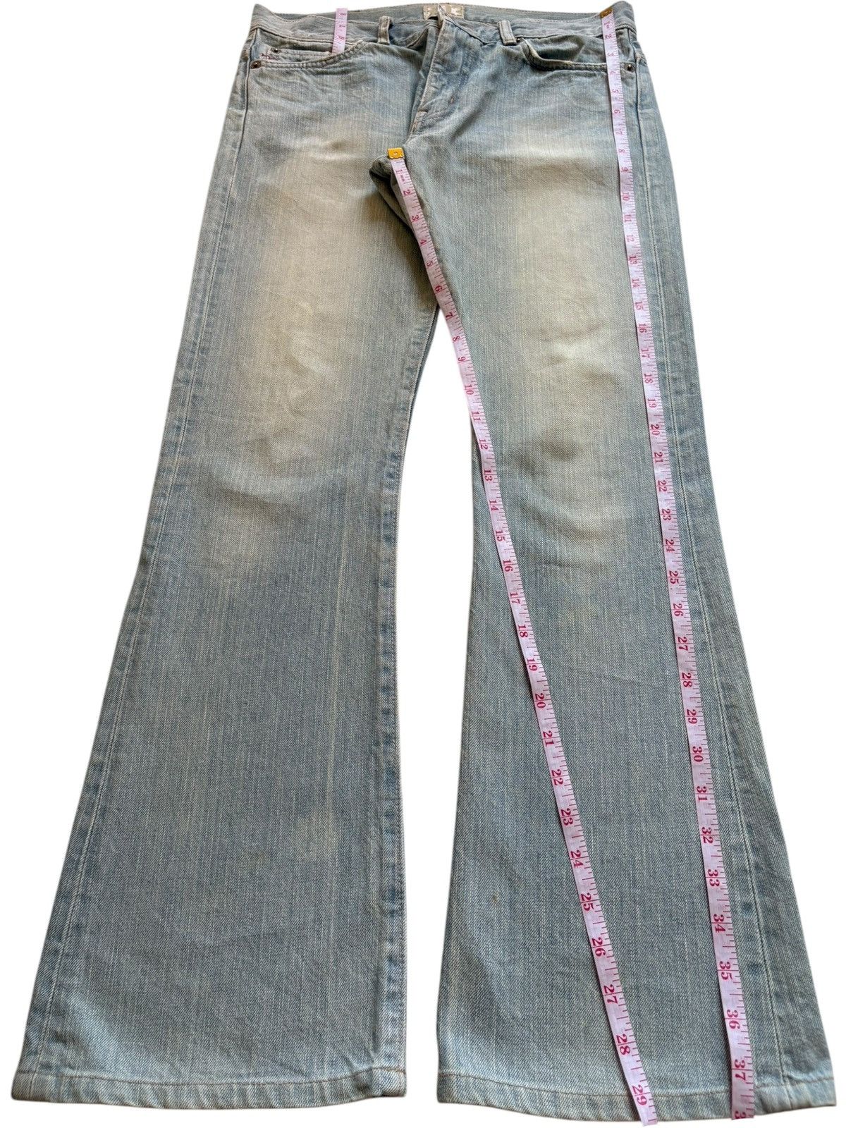 Edwin × Japanese Brand Vintage Edwin 503 Mud Wash Bootcut Flare Jeans Size US 30 / EU 46 - 14 Thumbnail