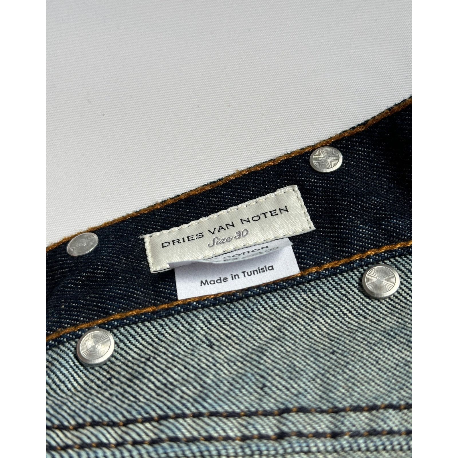 Dries Van Noten Dries Van Noten Straight Jeans Size US 32 / EU 48 - 4 Thumbnail