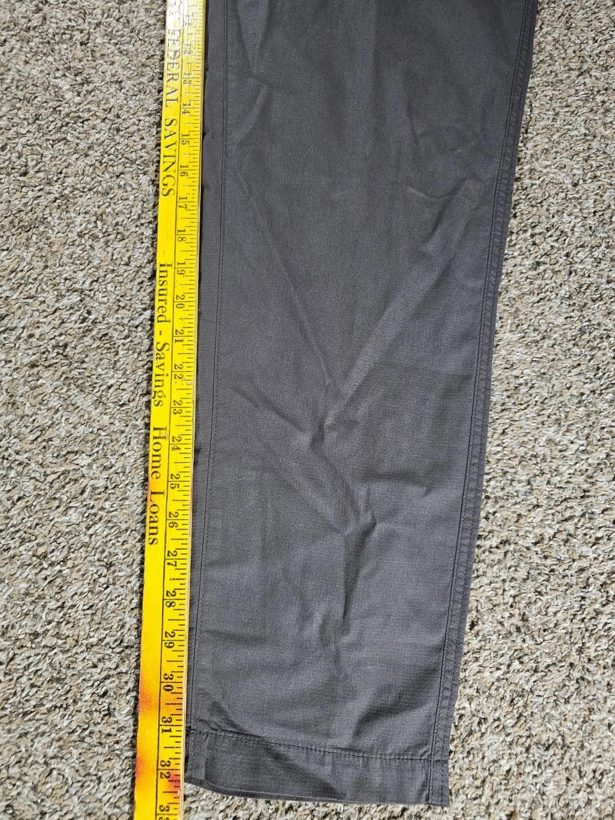 Eddie Bauer Eddie Bauer Ripstop Hiking Pants Men's 38x32 Gray Size US 38 / EU 54 - 4 Thumbnail
