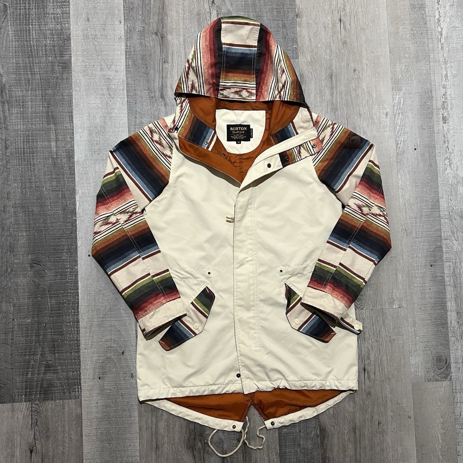 Burton Burton Snowboarding Aztec Living Lining Shell Rain Jacket M Size US M / EU 48-50 / 2 - 1 Thumbnail