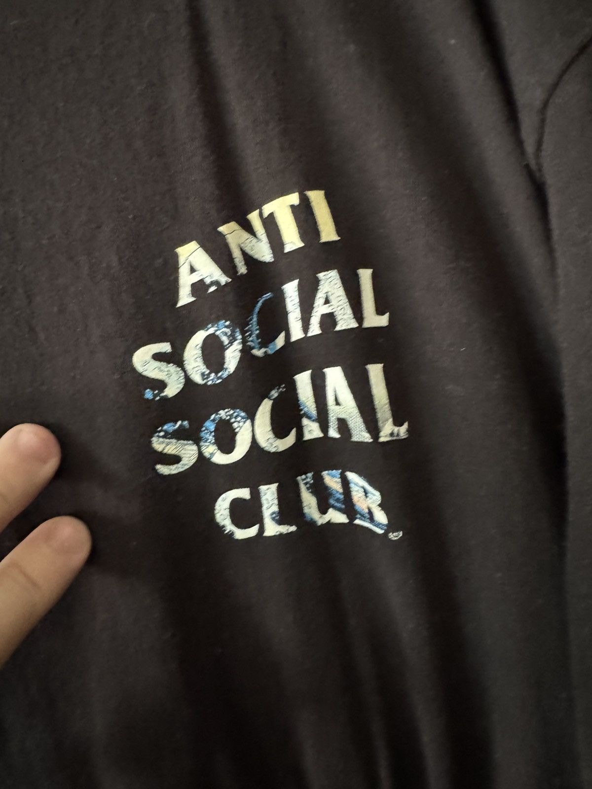 Anti Social Social Club Anti Social Social Club Waves Black T-Shirt Size US XXL / EU 58 / 5 - 2 Thumbnail
