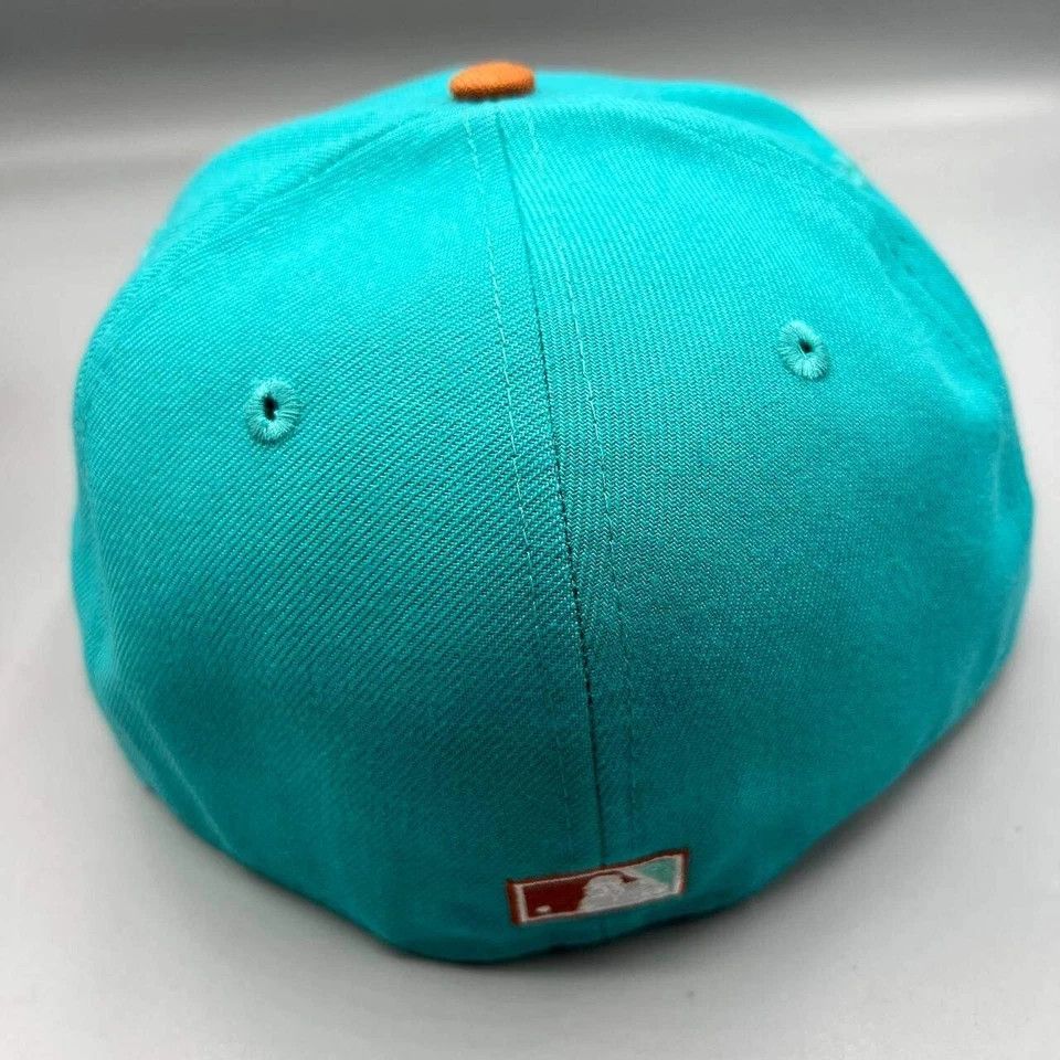 New Era Houston Astros Hat Men 7 3/8 59Fifty New Era MLB Fitted Cap Size ONE SIZE - 7 Thumbnail