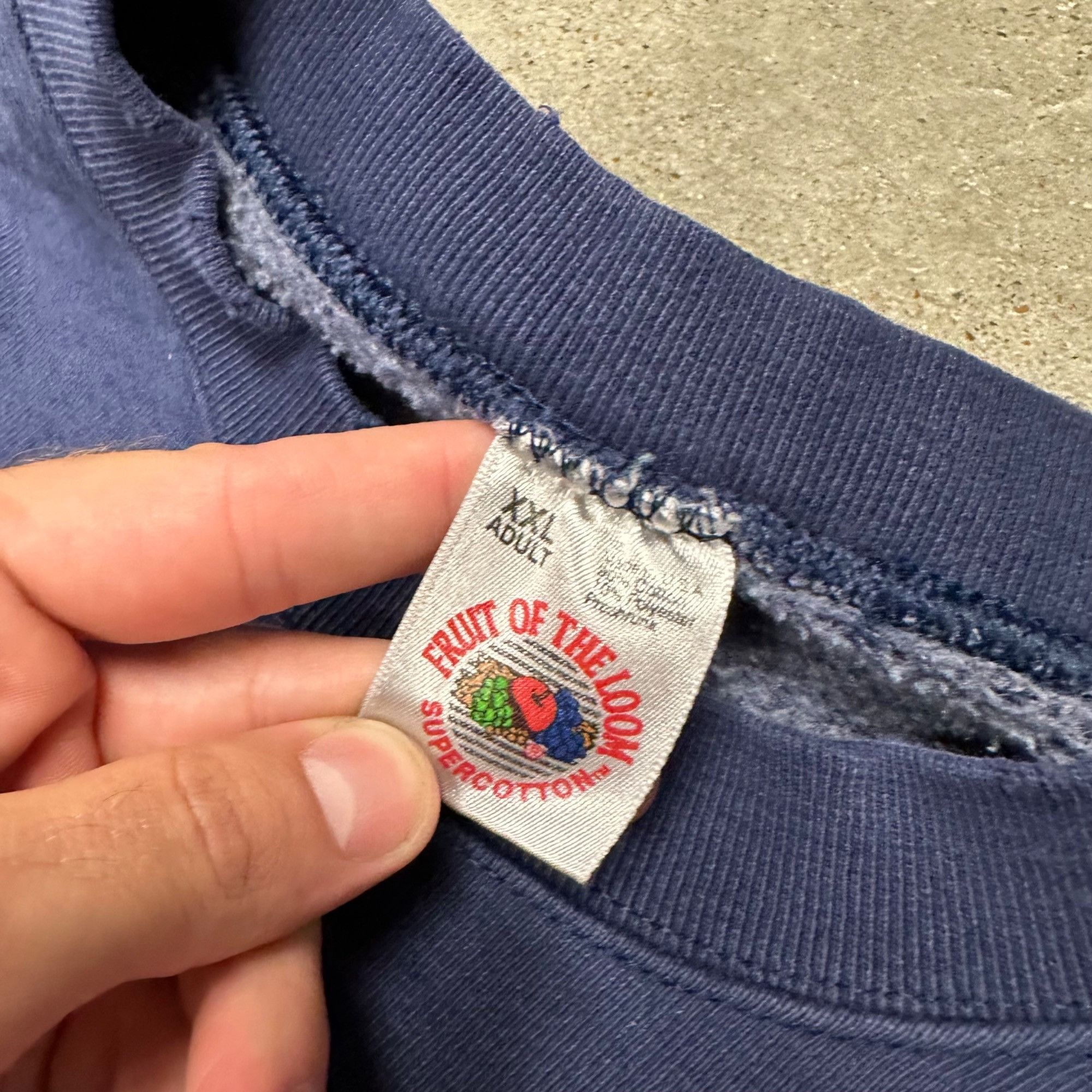 Vintage Vintage 90s Detroit Emergency Oil Response Team Sweatshirt Size US XXL / EU 58 / 5 - 3 Thumbnail