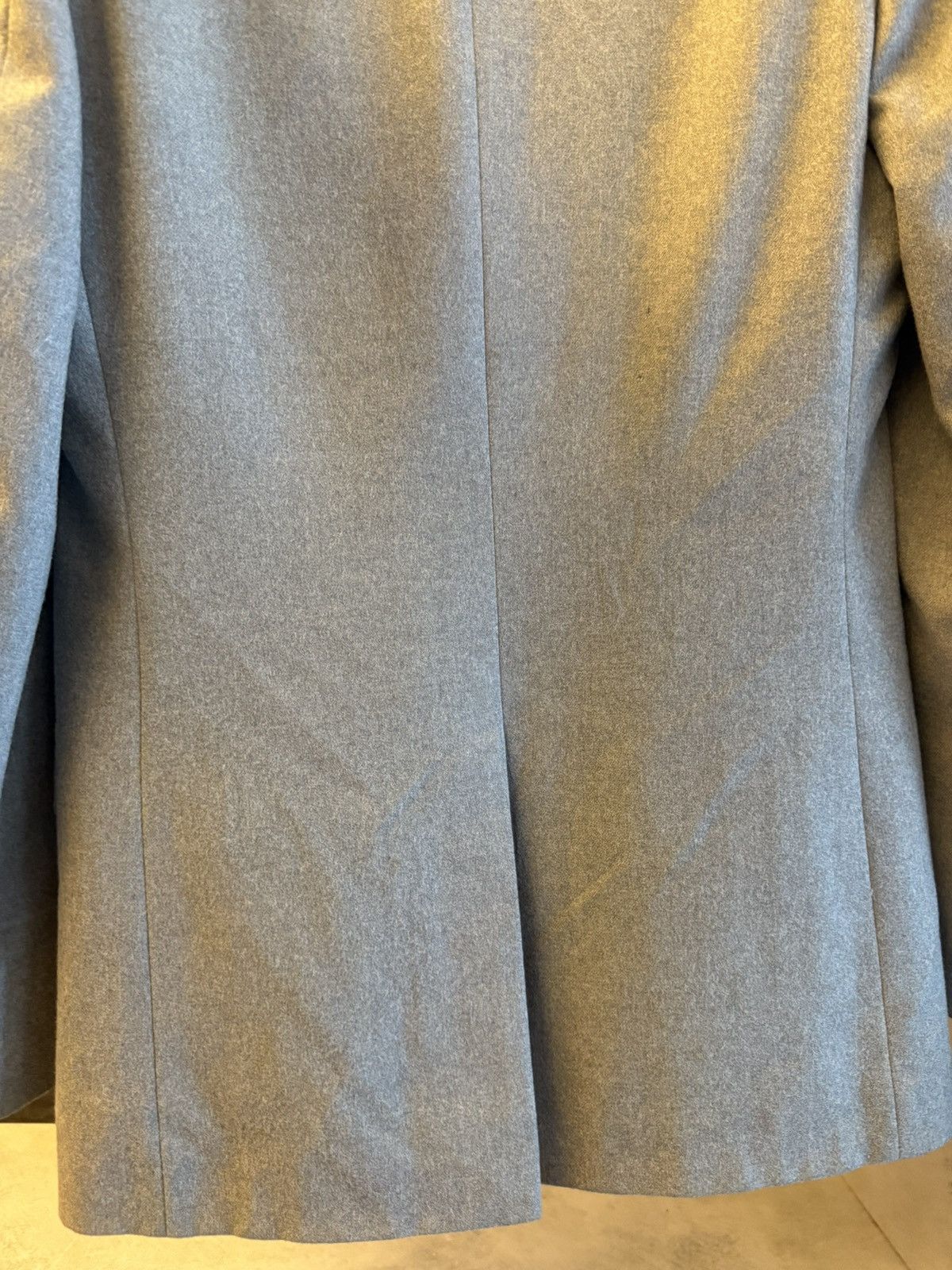 Dior Dior Vintage Thick Grey Wool Suit Size 50R - 8 Thumbnail