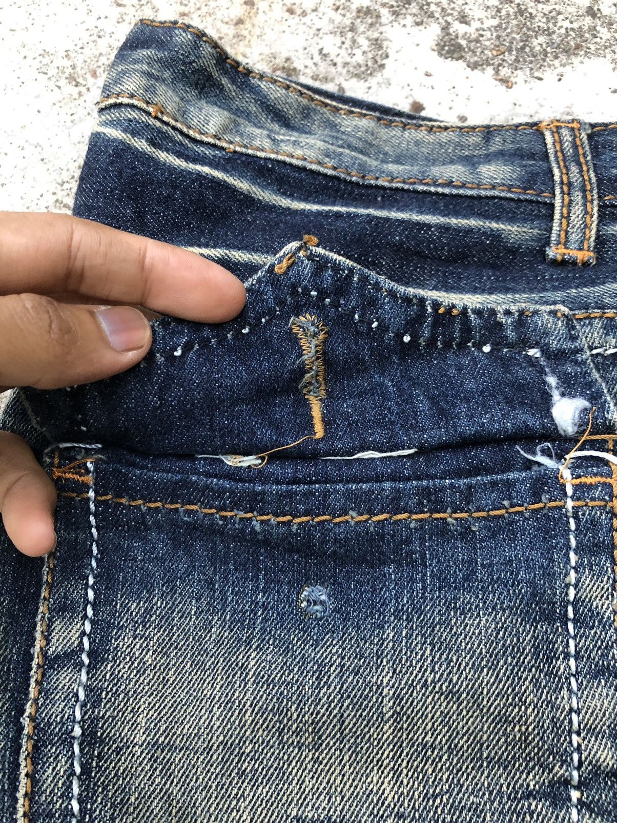 Other BOOTCUT RUSTY DISTRESSED DENIM Size US 30 / EU 46 - 5 Thumbnail