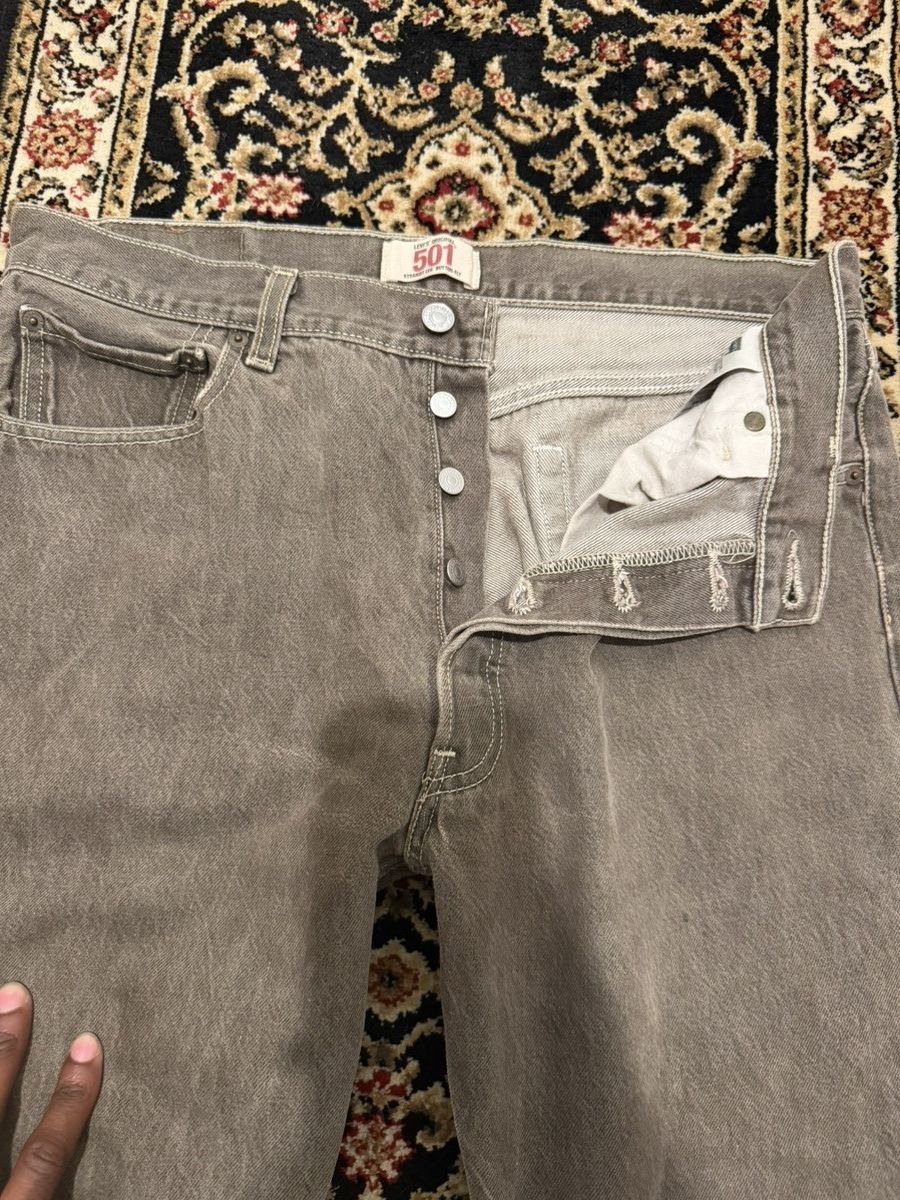 Levi's Levis 501 straight leg Jeans Size US 34 / EU 50 - 2 Thumbnail