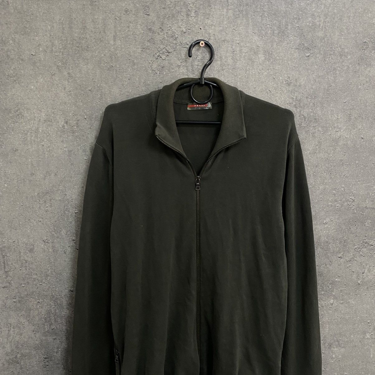 Prada Vintage Prada Full Zip Hoodie Size US L / EU 52-54 / 3 - 4 Thumbnail