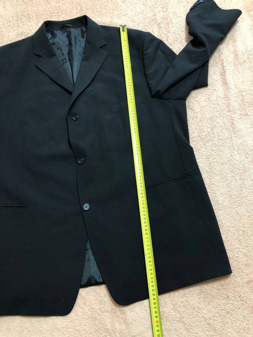 Balmain Paris Blazer Men's Suit Jacket Black