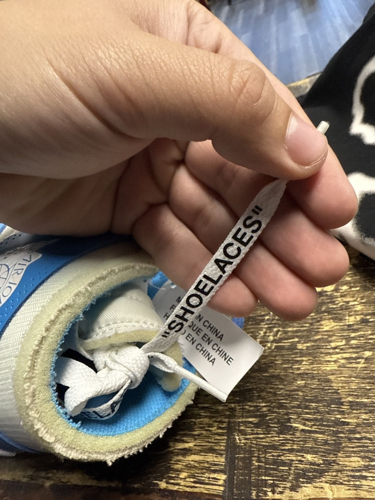 Jordan Brand × Off-White Air Jordan 1 x Off-White UNC Size 9.5 New Size US 9.5 / EU 42-43 - 14 Thumbnail