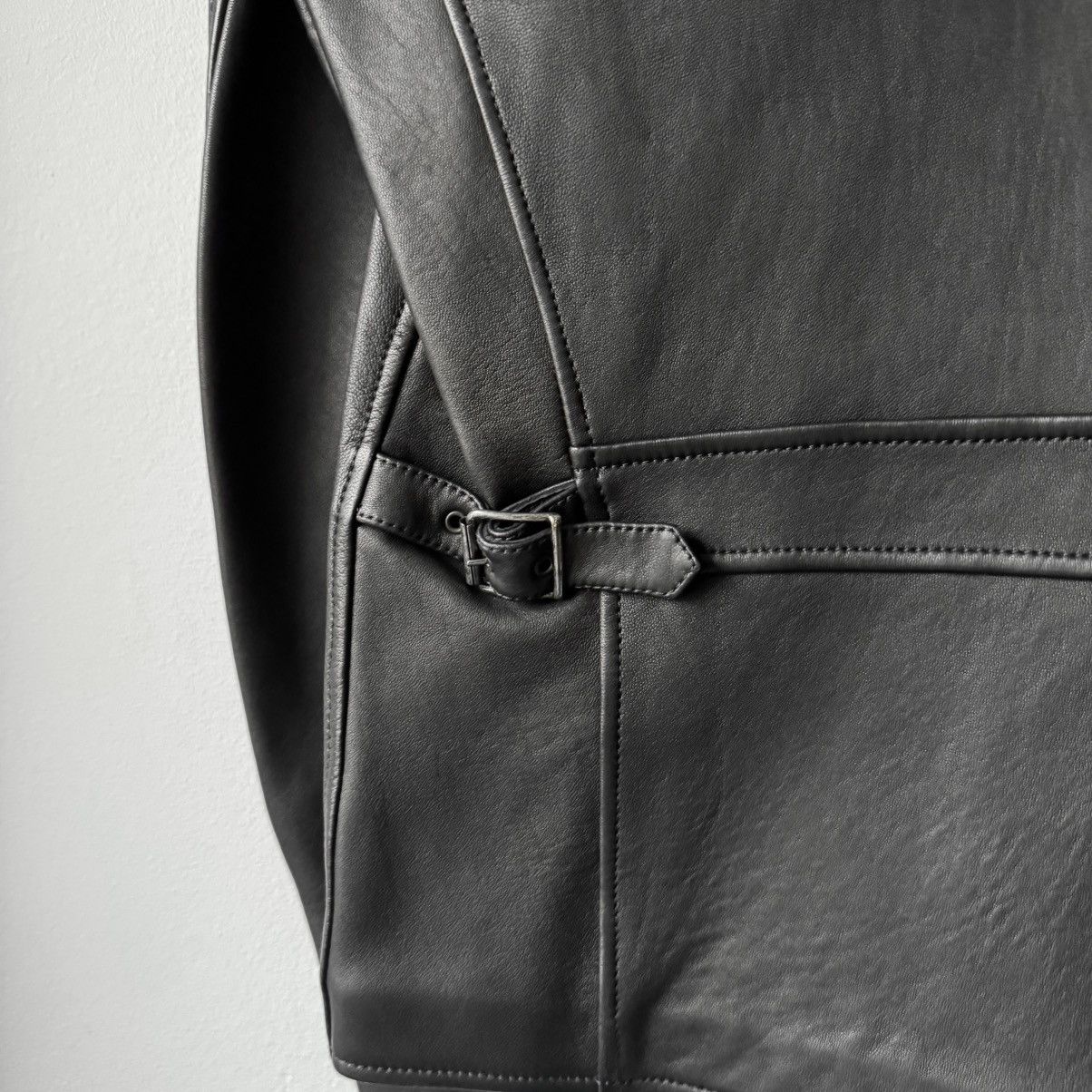 Ralph Lauren Purple Label Ralph Lauren Purple Label Black Lamb Leather Safari Jacket Size US L / EU 52-54 / 3 - 9 Thumbnail