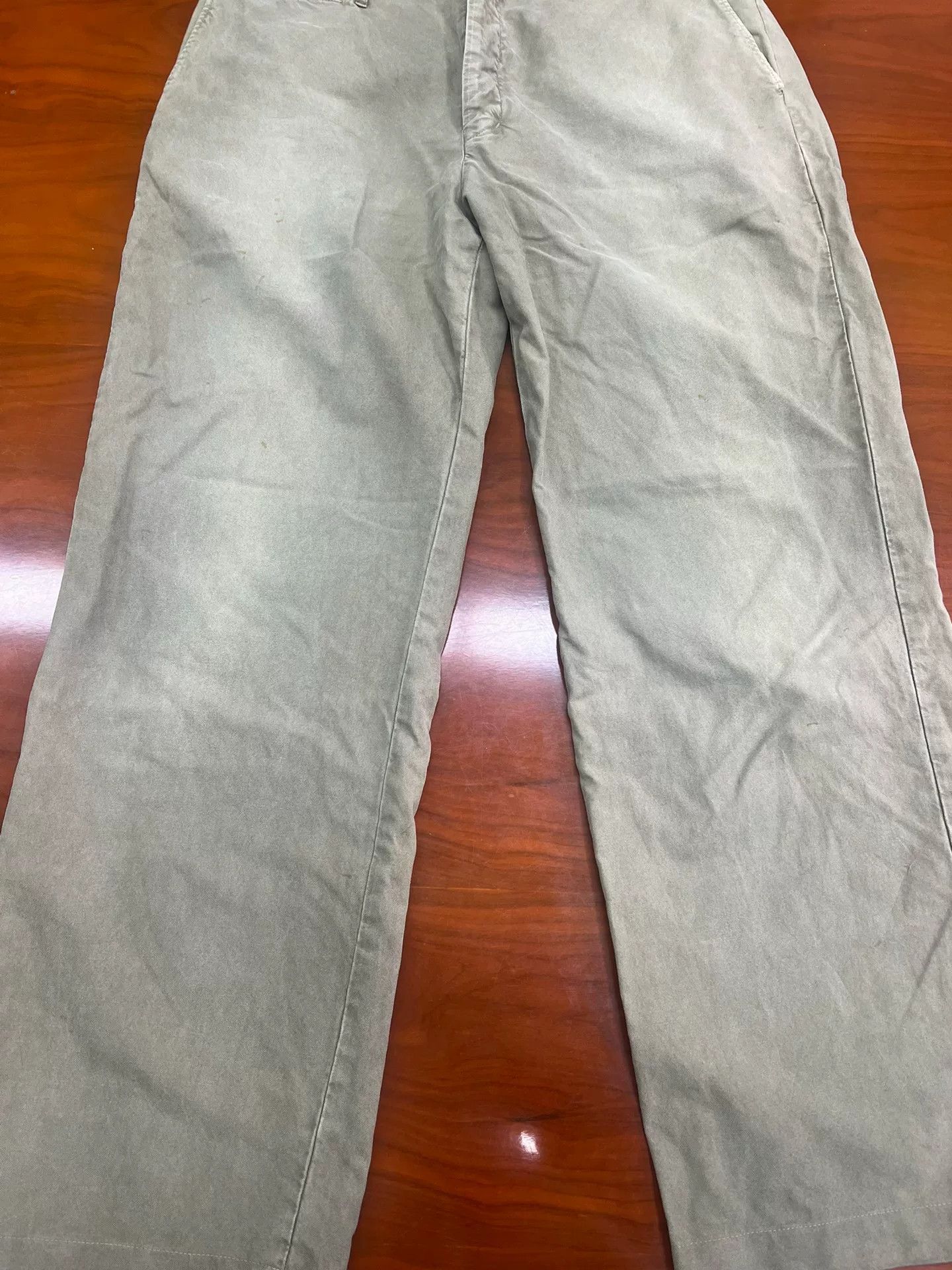 Visvim VISVIM FIELD CHINO PANTS DMGD 23AW Size US 26 / EU 42 - 1 Thumbnail