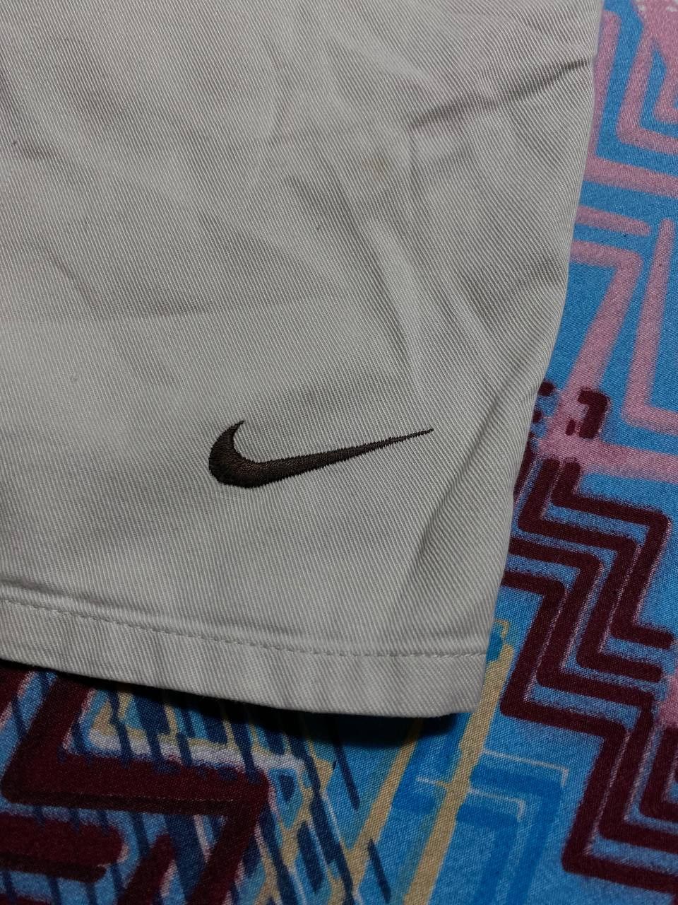 Nike × Vintage Nike swoosh streetwear vintage shorts Size US 34 / EU 50 - 11 Thumbnail