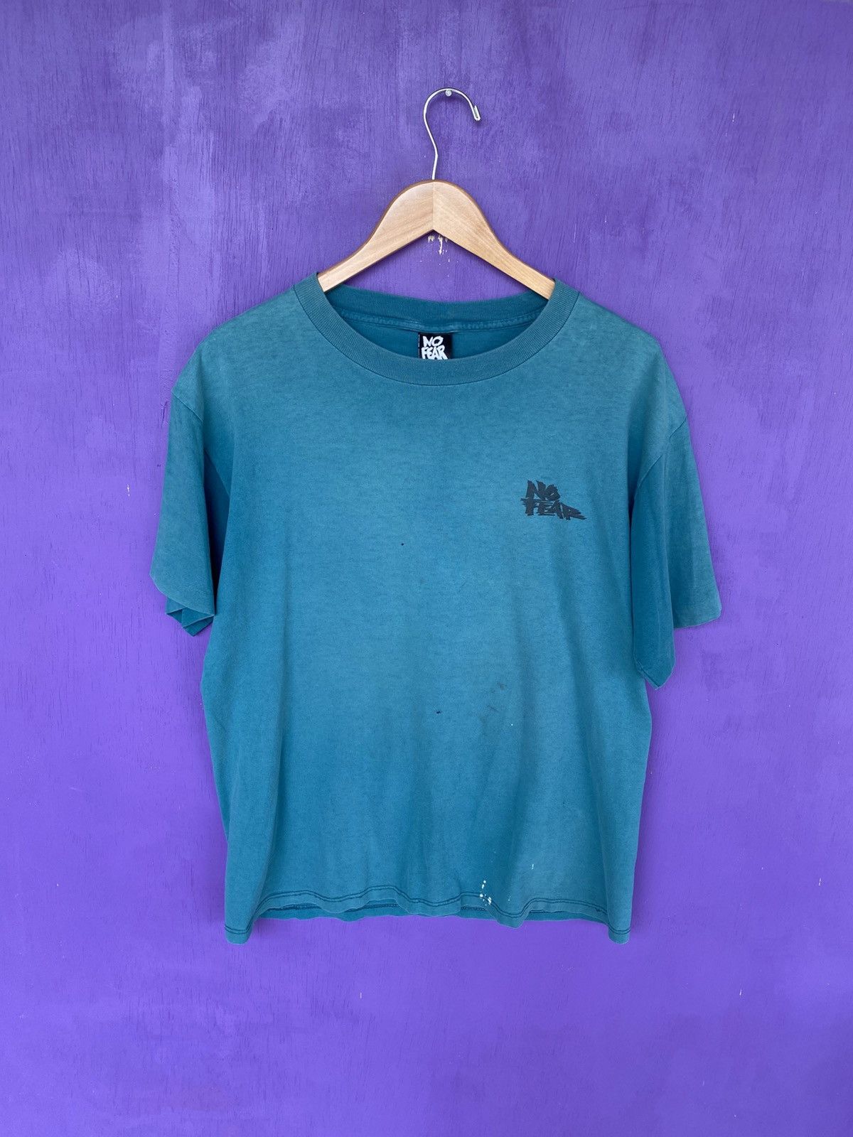 No Fear Vintage 90s No fear high octane faded mullet tee Size US L / EU 52-54 / 3 - 1 Thumbnail