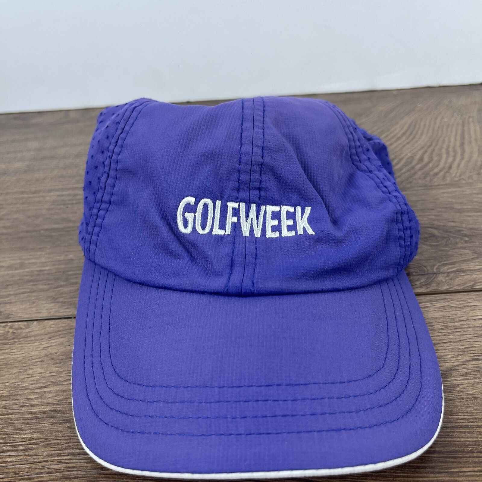 Other Golf Week Hat Golfweek Adjustable Hat Blue Hat Adjustable Bl Size ONE SIZE - 5 Thumbnail