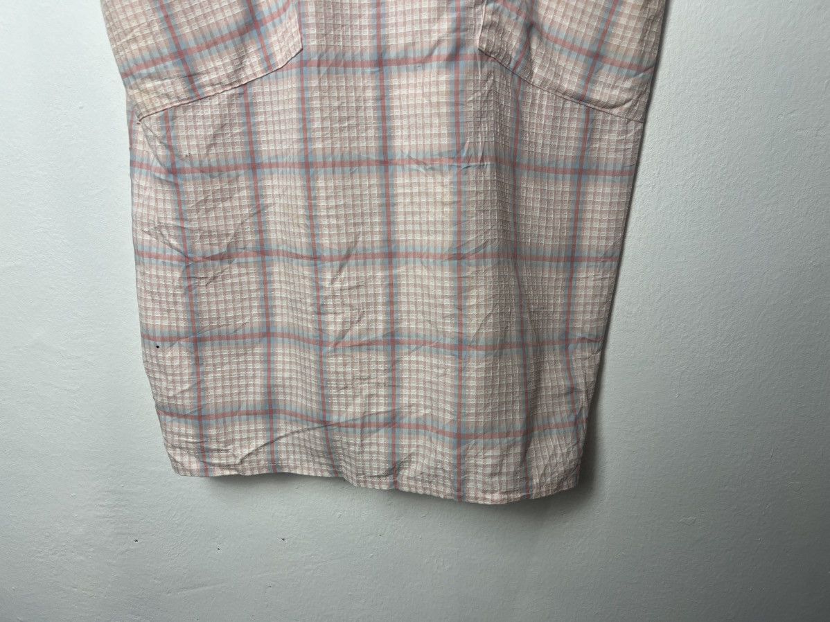 Japanese Brand Person's Pink Plaid Apron Size ONE SIZE - 5 Thumbnail
