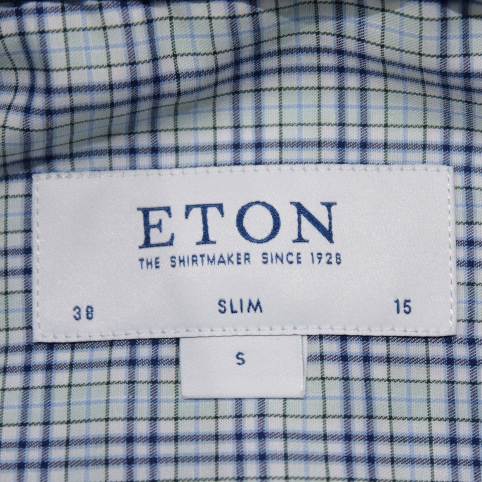 Eton Eton New with tags Shirt Size S US In Blue Size US S / EU 44-46 / 1 - 8 Thumbnail
