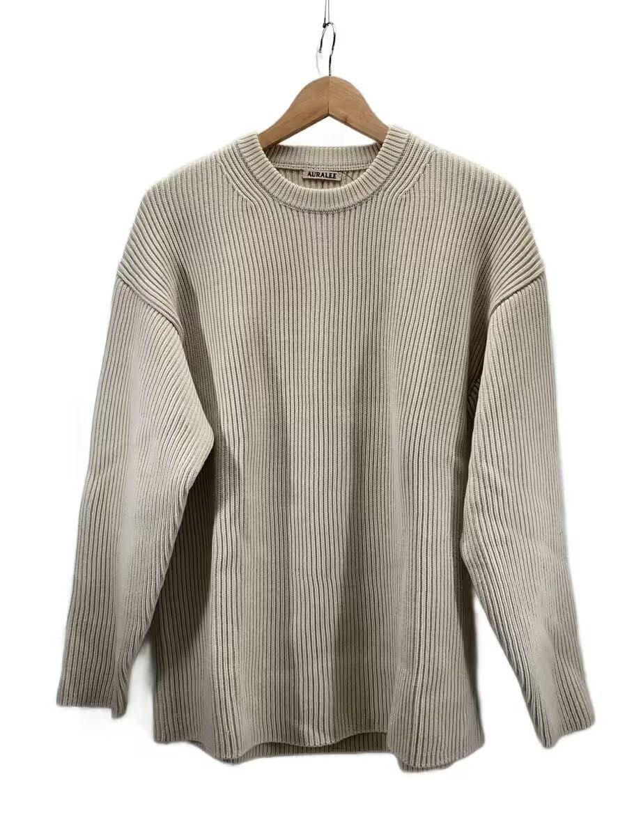 Auralee AW17 Ribbed Knit Sweater Size US XL / EU 56 / 4 - 1 Thumbnail