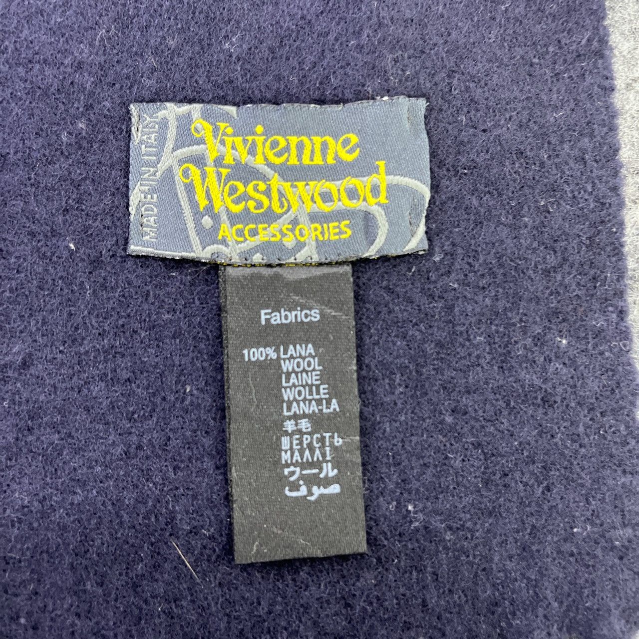 Vintage × Vivienne Westwood Vivienne Westwood Scarf / Muffler / Neckwear T738 Size ONE SIZE - 8 Thumbnail