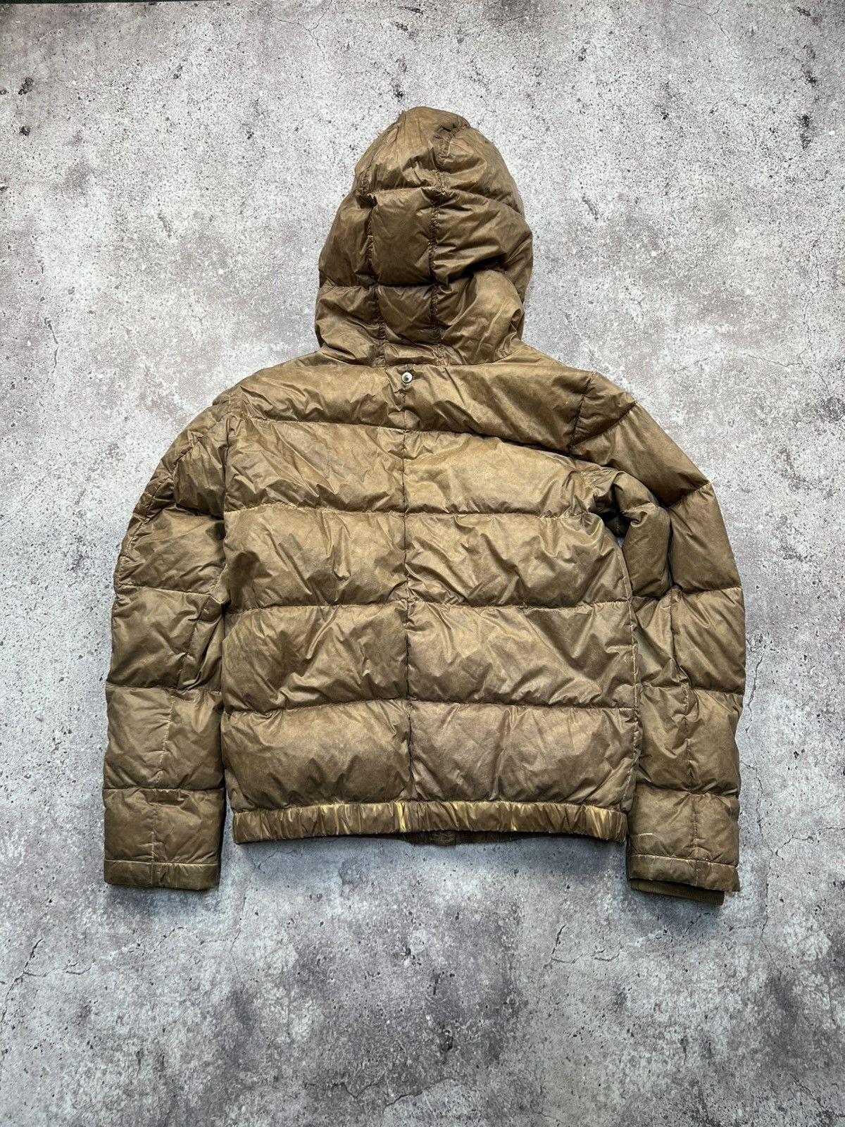 Diesel Vintage Y2K Diesel Puffer Jacket Down Filled Jacket Kaki Size US S / EU 44-46 / 1 - 7 Thumbnail