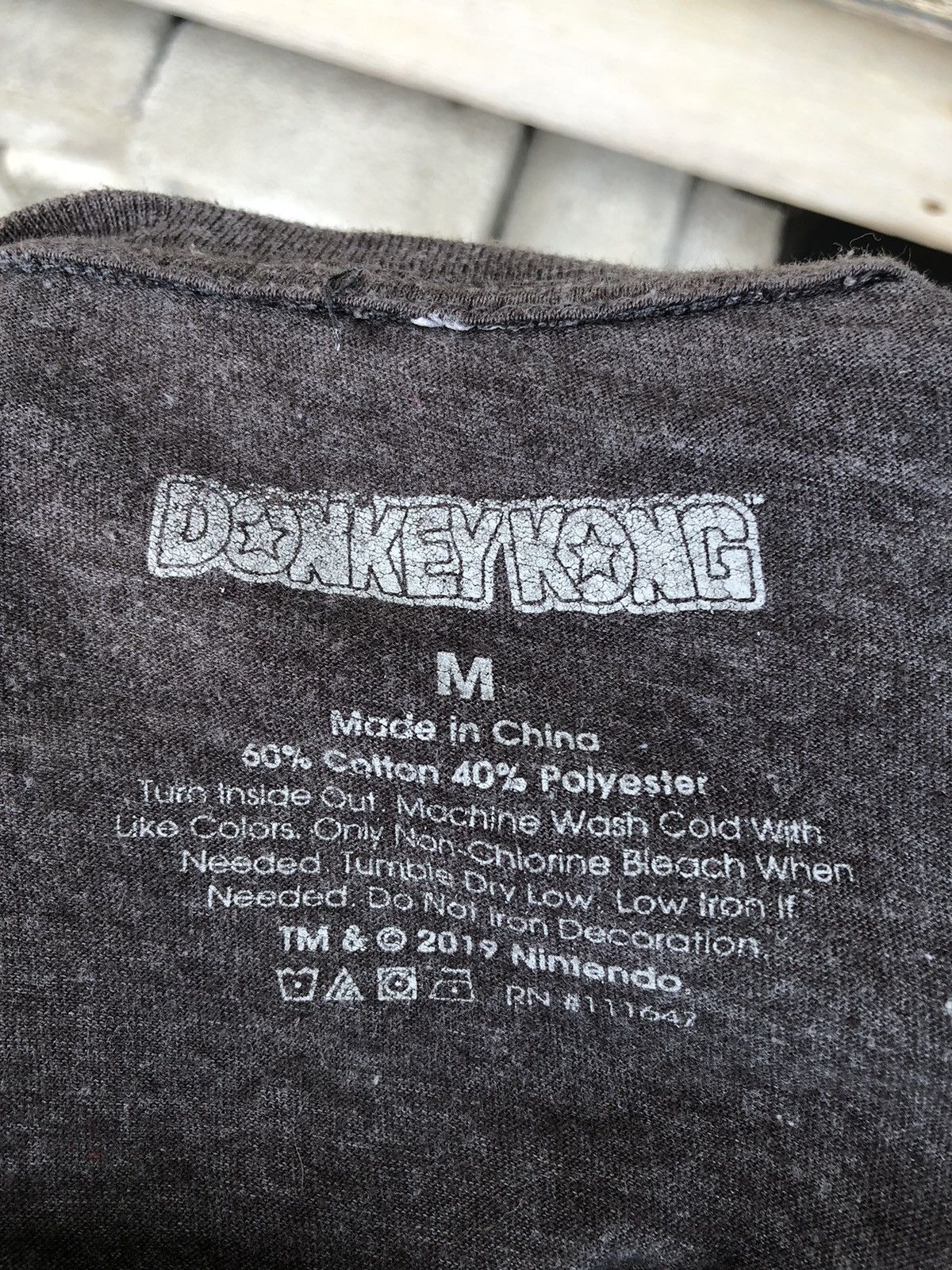 Cartoon Network × Nintendo × Vintage Nintendo 2019 Donkey Kong Tshirts Size US M / EU 48-50 / 2 - 14 Thumbnail
