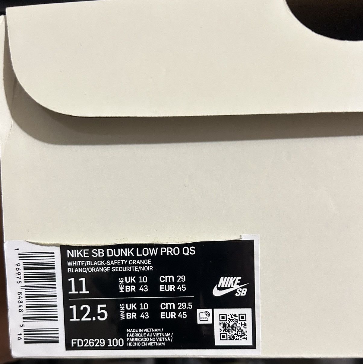 Nike Size 11 Nike sb dunk low tightbooth brand new Size US 11 / EU 44 - 10 Thumbnail