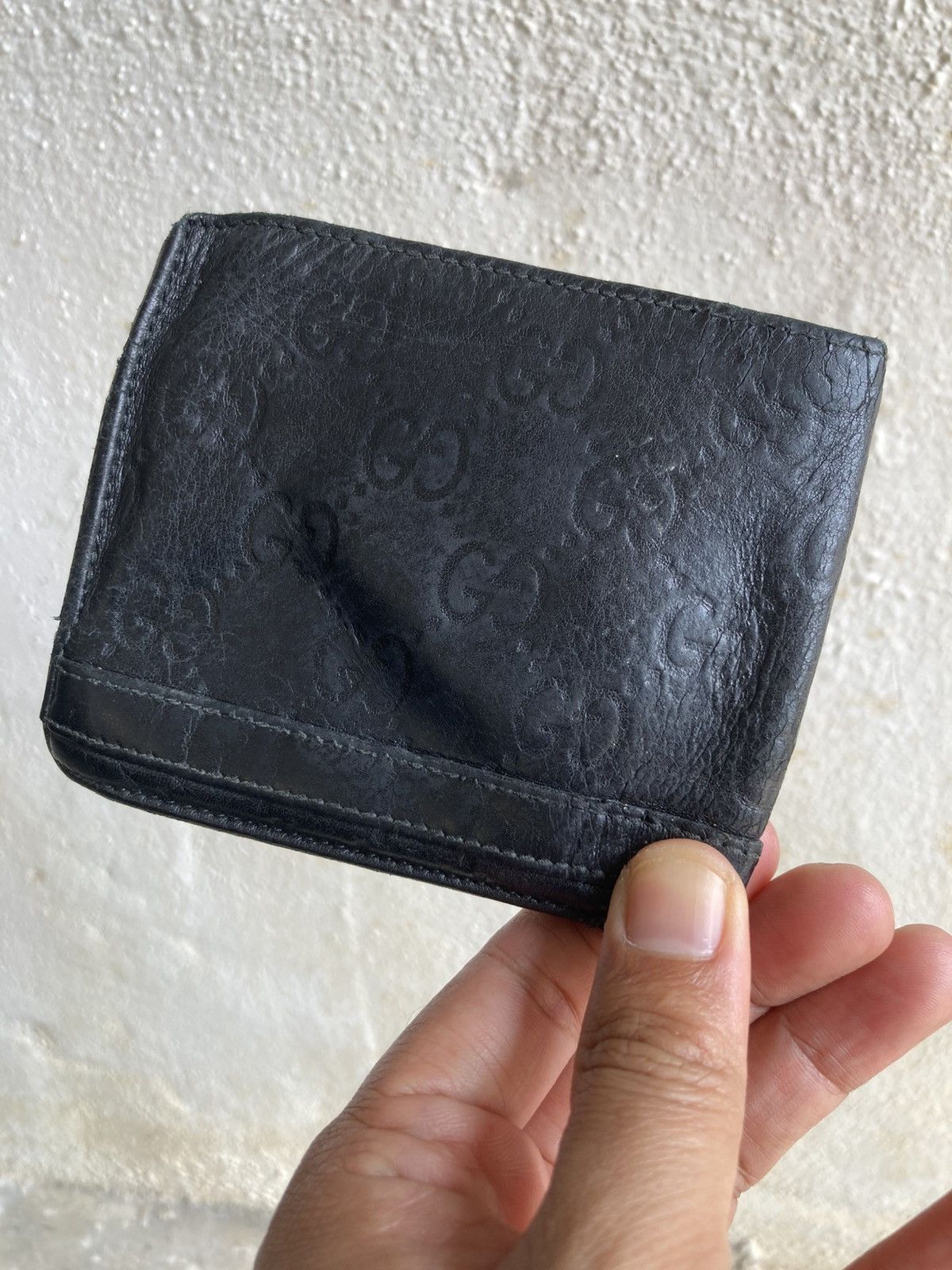 Gucci Gucci GG Monogram Bifold Black Wallet Size ONE SIZE - 2 Thumbnail