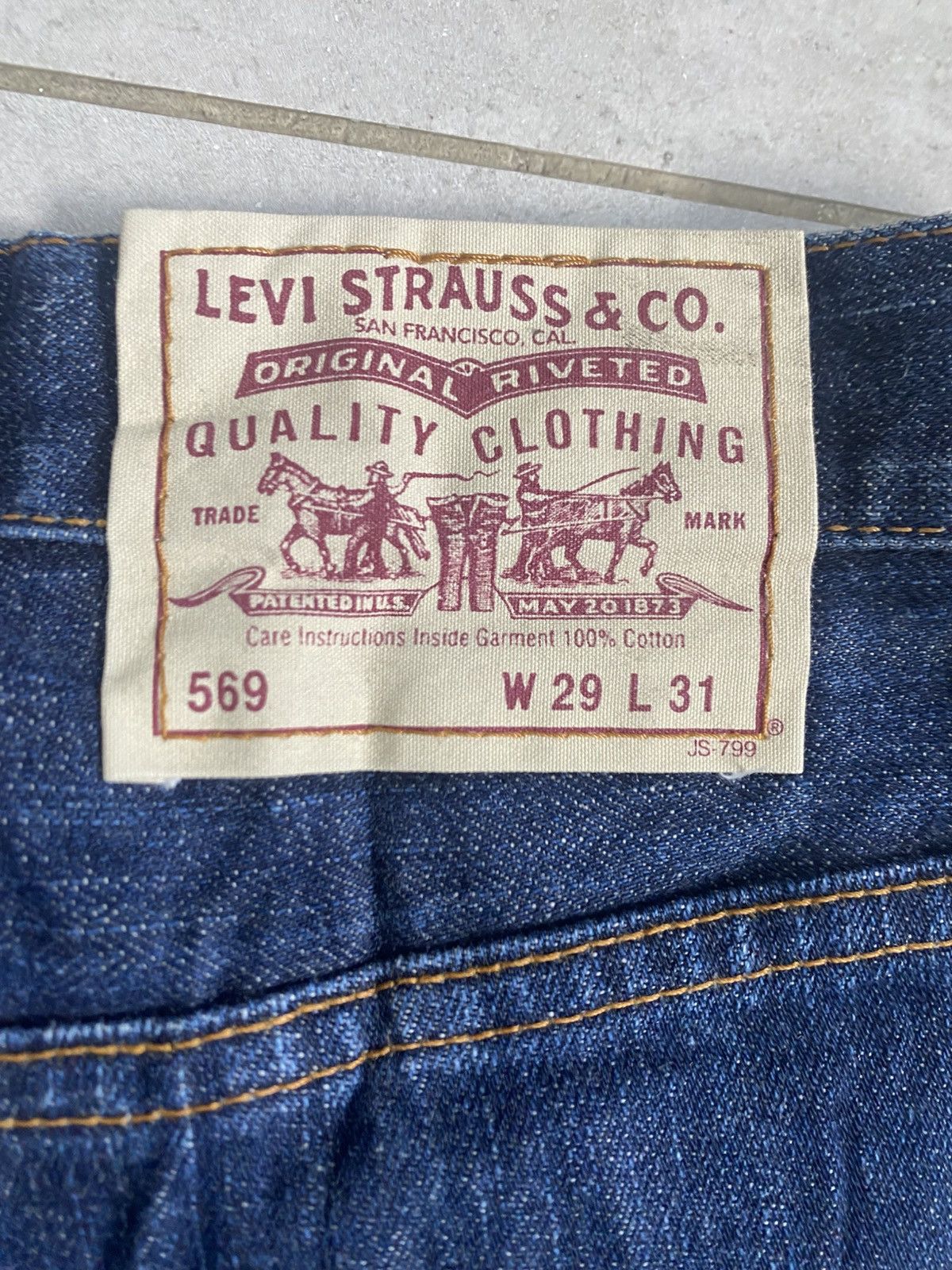 Levi's LEVIS 569 JAPAN Size US 29 - 11 Thumbnail