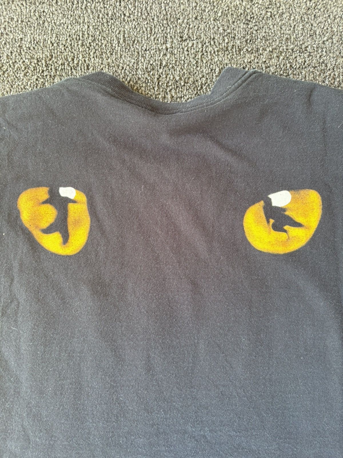 Fruit Of The Loom CATS Broadway Tee —Cat Eyes Graphic Size US XL / EU 56 / 4 - 5 Thumbnail