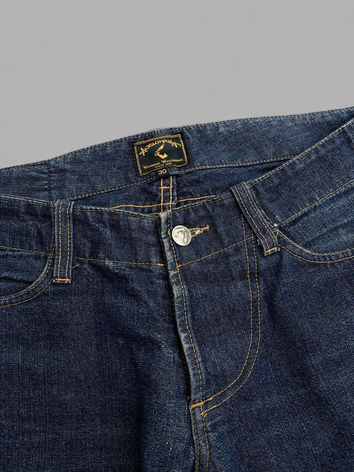Vivienne Westwood 🔥90's Vivienne Westwood Anglomania Bootcut Flared Jeans. Size US 30 / EU 46 - 10 Thumbnail