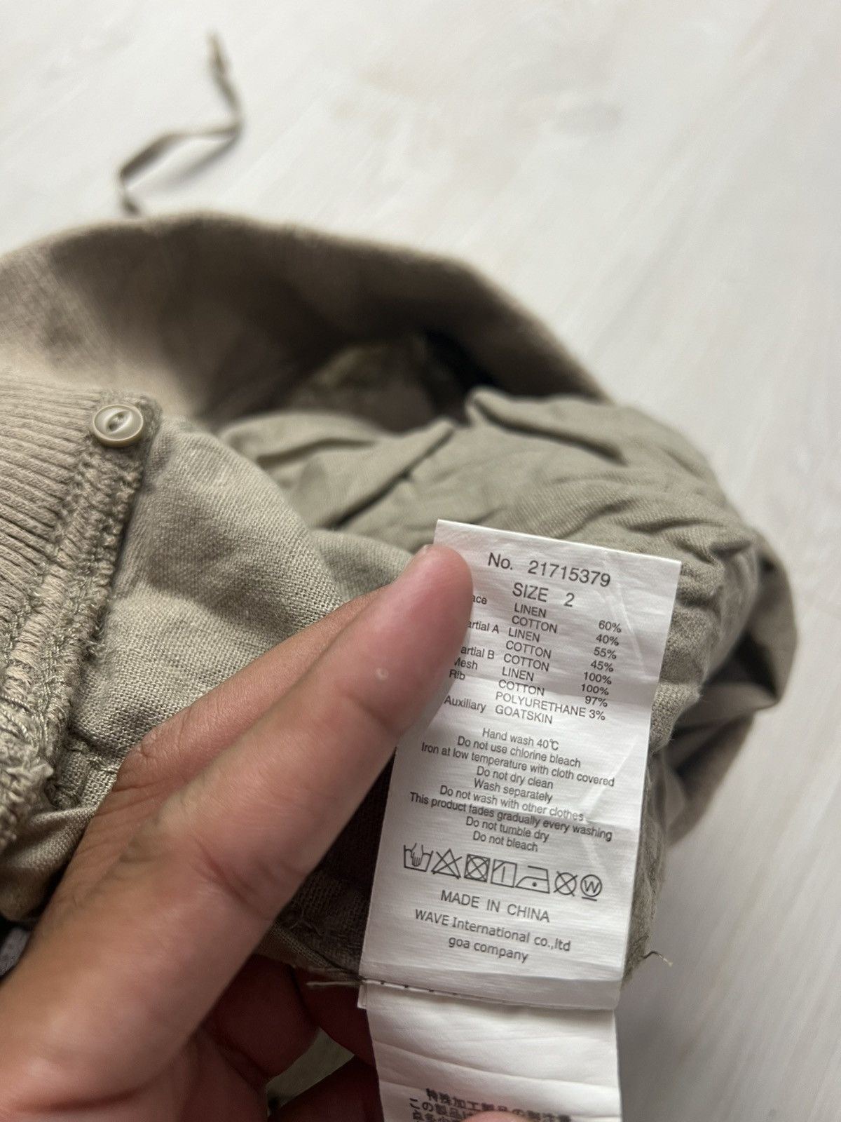 If Six Was Nine × Japanese Brand × Le Grande Bleu (L.G.B.) G.O.A Cargo Pants Size US 31 - 6 Thumbnail