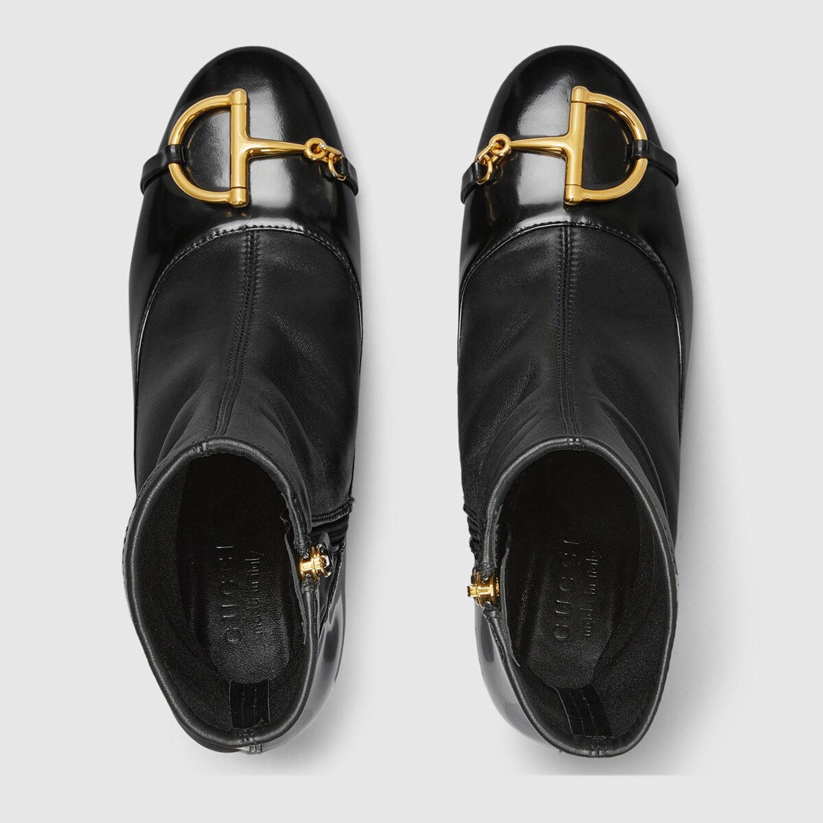 Gucci Gucci Half Horsebit Ankle Boots Size US 7.5 / IT 37.5 - 3 Thumbnail