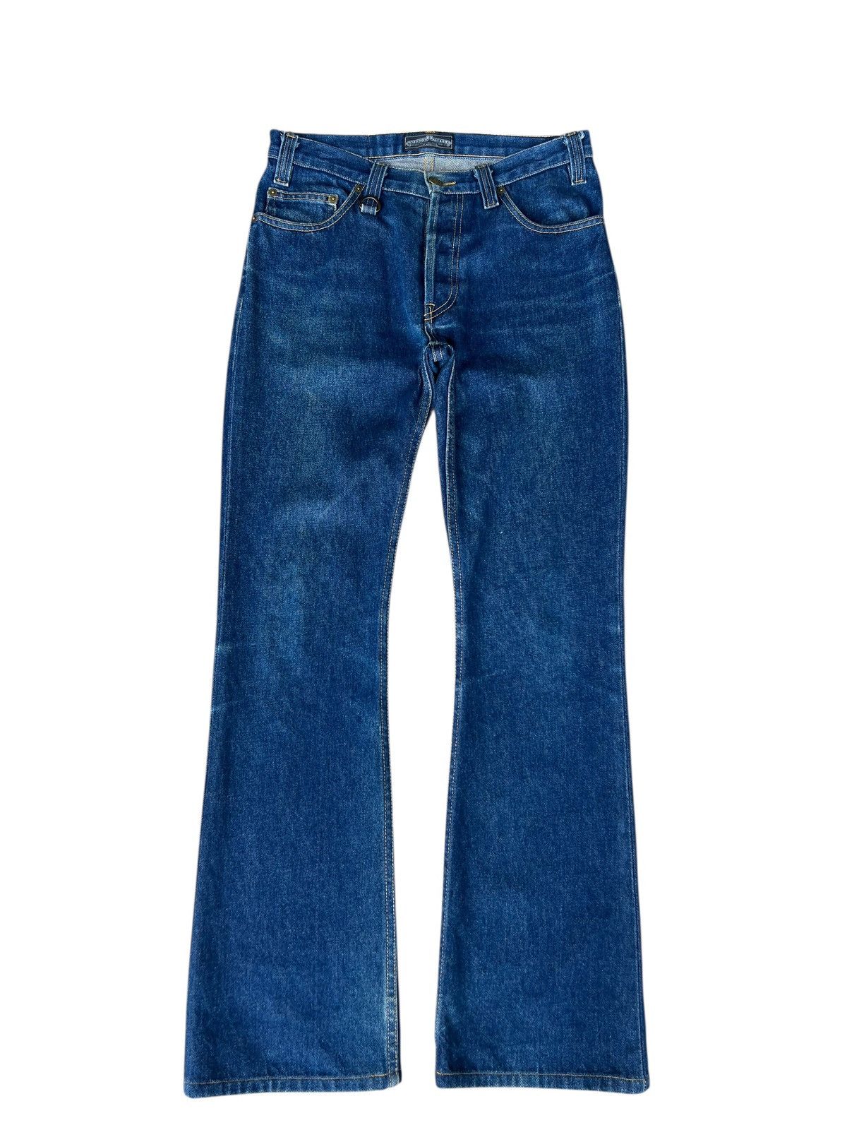 Backbone Back Bone Made in Usa Mud Denim Bootcut Jeans Size US 30 / EU 46 - 3 Thumbnail