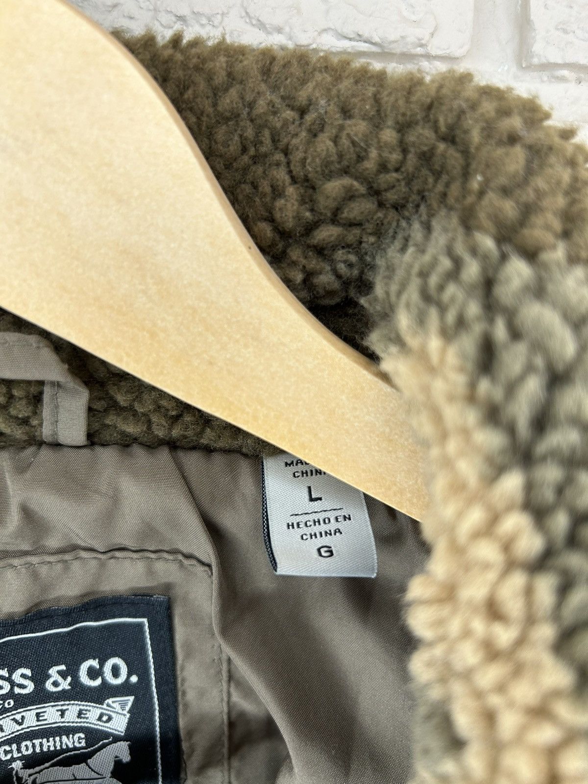 Levi's Vintage Levis Camo Sherpa Jacket Size US L / EU 52-54 / 3 - 9 Thumbnail