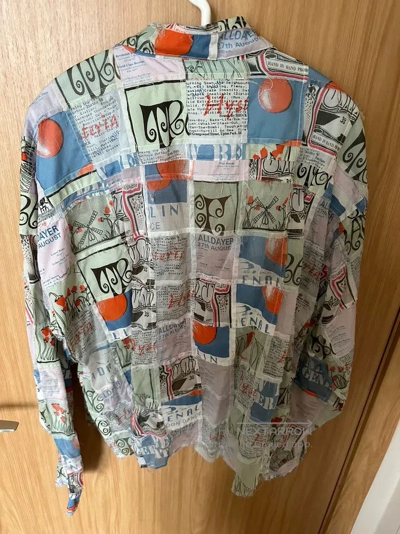 Martine Rose Martine Rose Poster Shirt Size US S / EU 44-46 / 1 - 4 Thumbnail