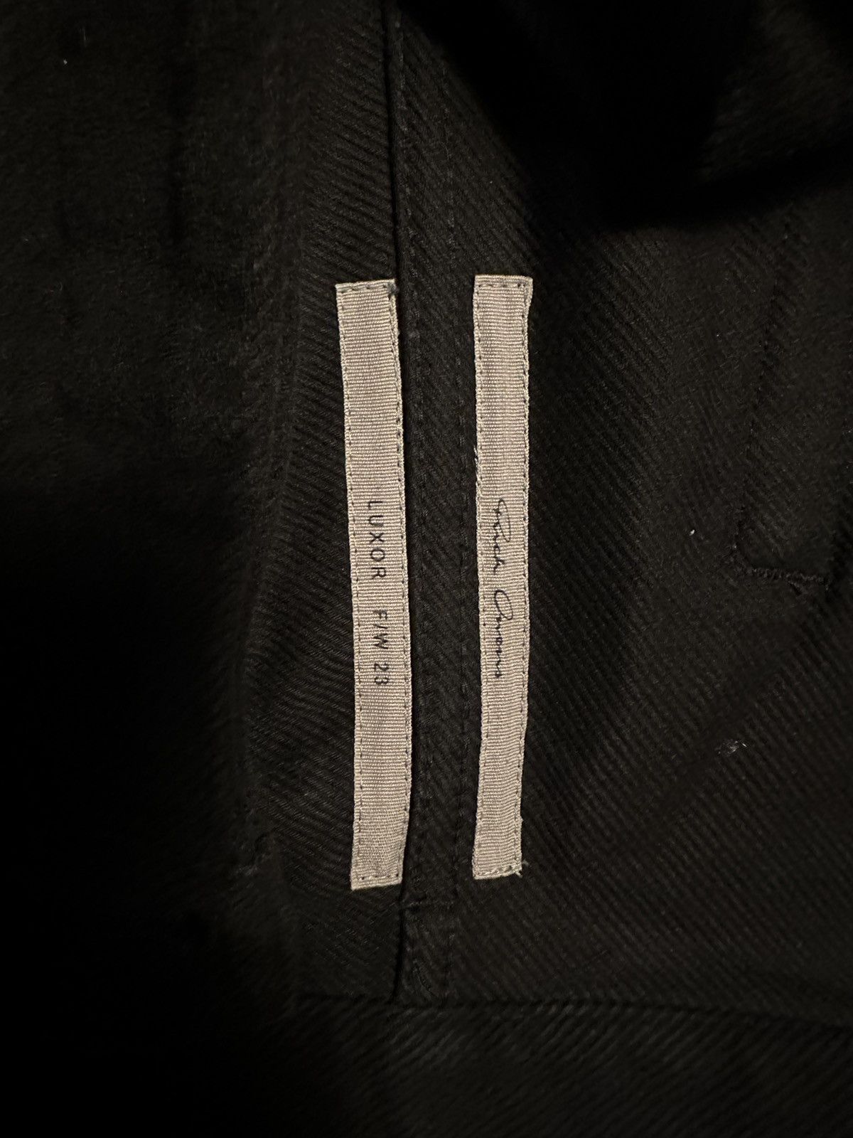 Rick Owens Rick Owens Geth Cut Denim Size US 31 - 4 Thumbnail